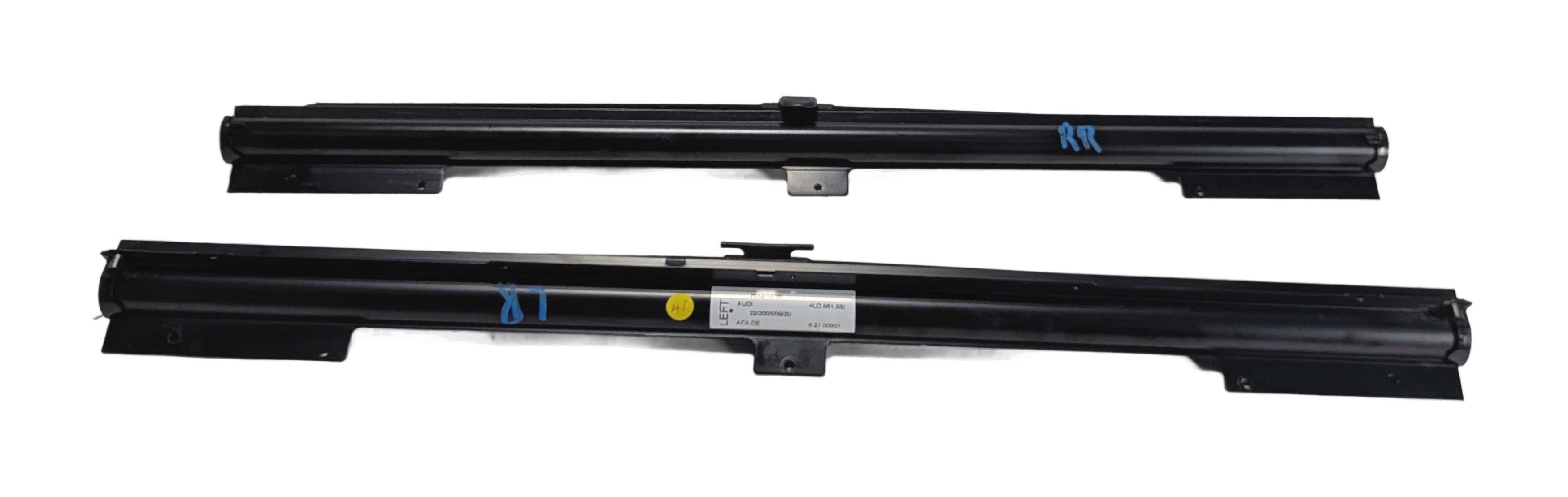 2007-2015 AUDI Q7 (4L) REAR LEFT & RIGHT DOOR WINDOW SUNSHADE SUNSCREEN SET/2 — exact item pictured