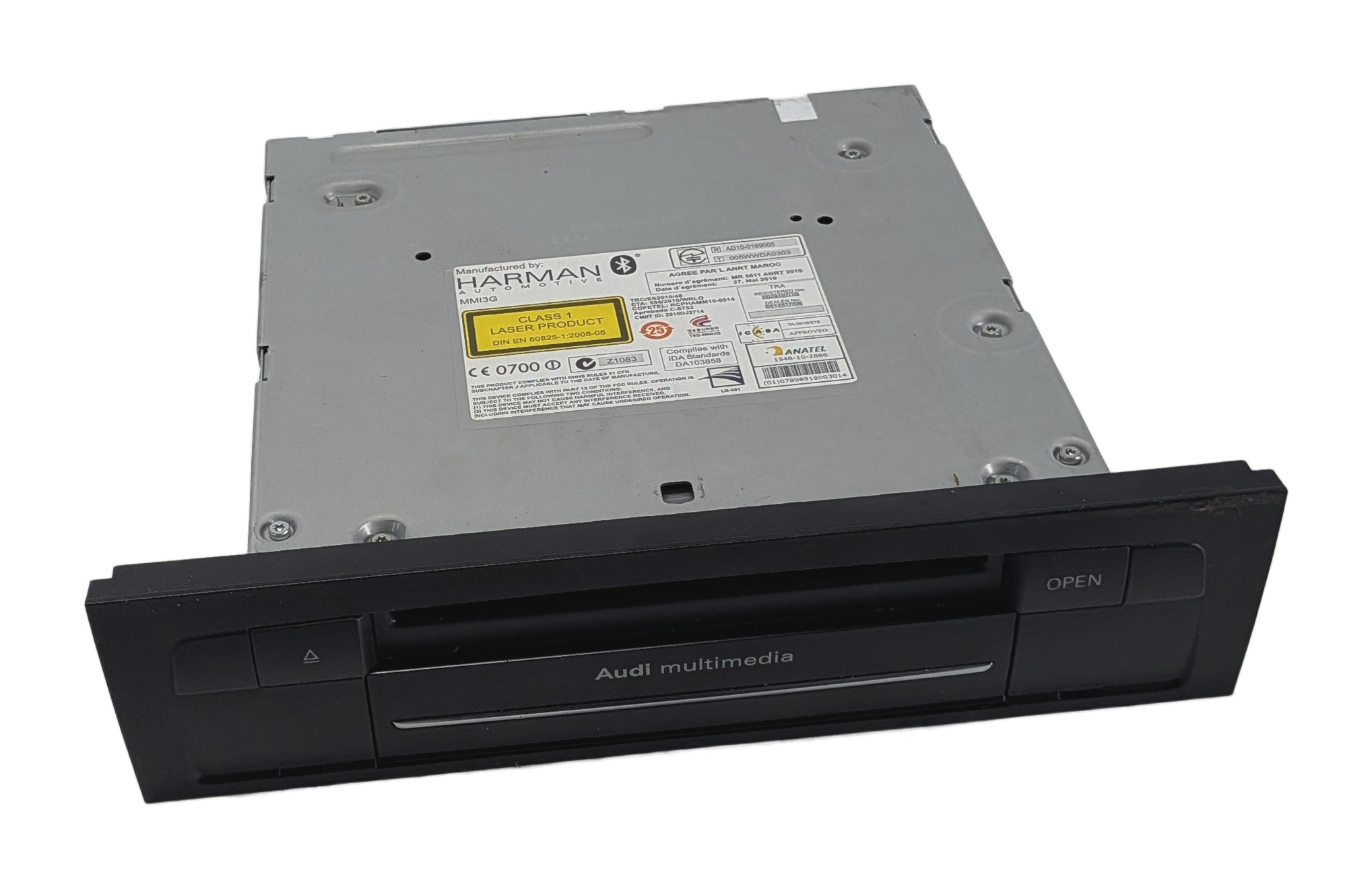 2013-2015 AUDI Q7 (4L) MMI RADIO STEREO MULTIMEDIA SIM SD MEDIA DVD CD PLAYER — exact item pictured