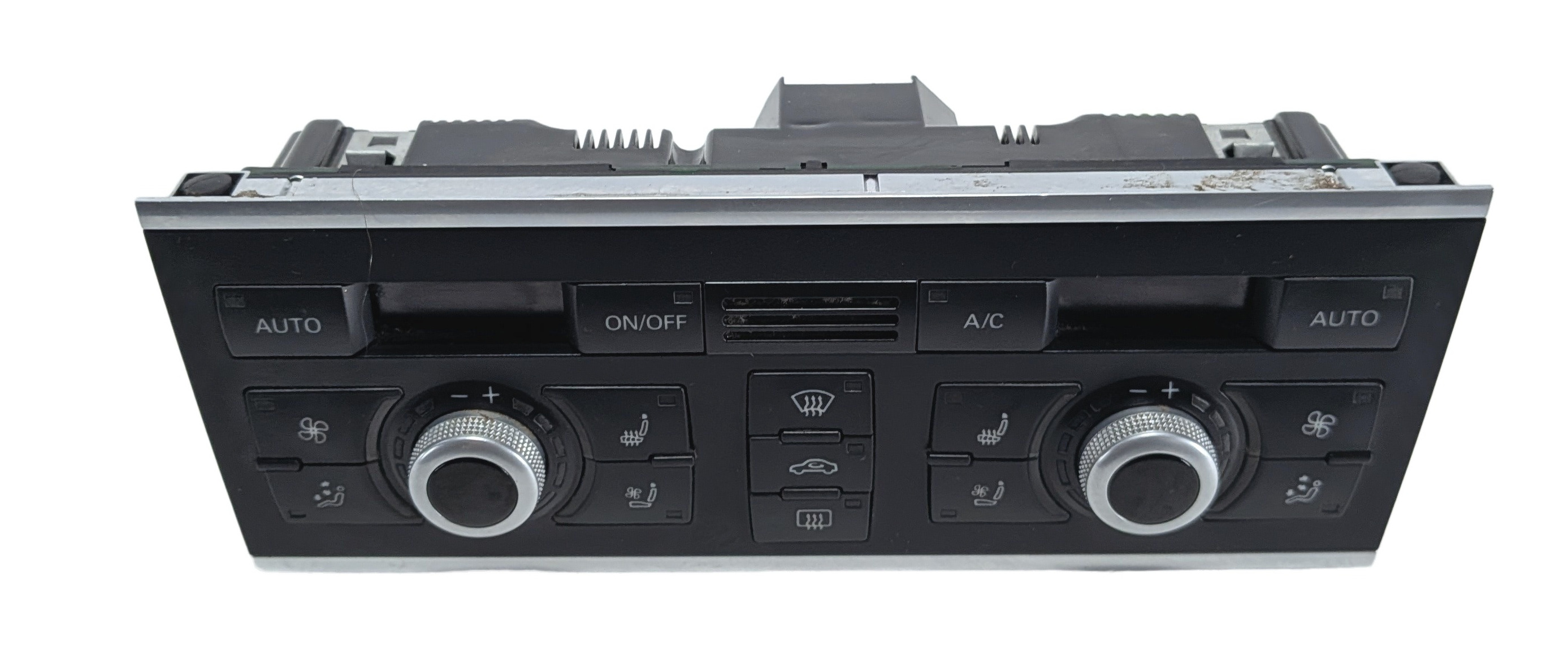 2013-2015 AUDI Q7 (4L) FRONT HEATER A/C TEMPERATURE CLIMATE CONTROL PANEL — exact item pictured