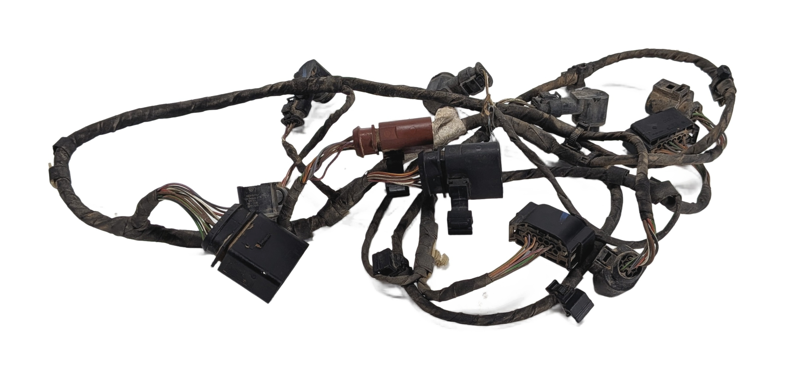 2013 AUDI Q7 4L FRONT BUMPER PARK ASSIST PDC SENSOR WIRE WIRING HARNESS LOOM — exact item pictured