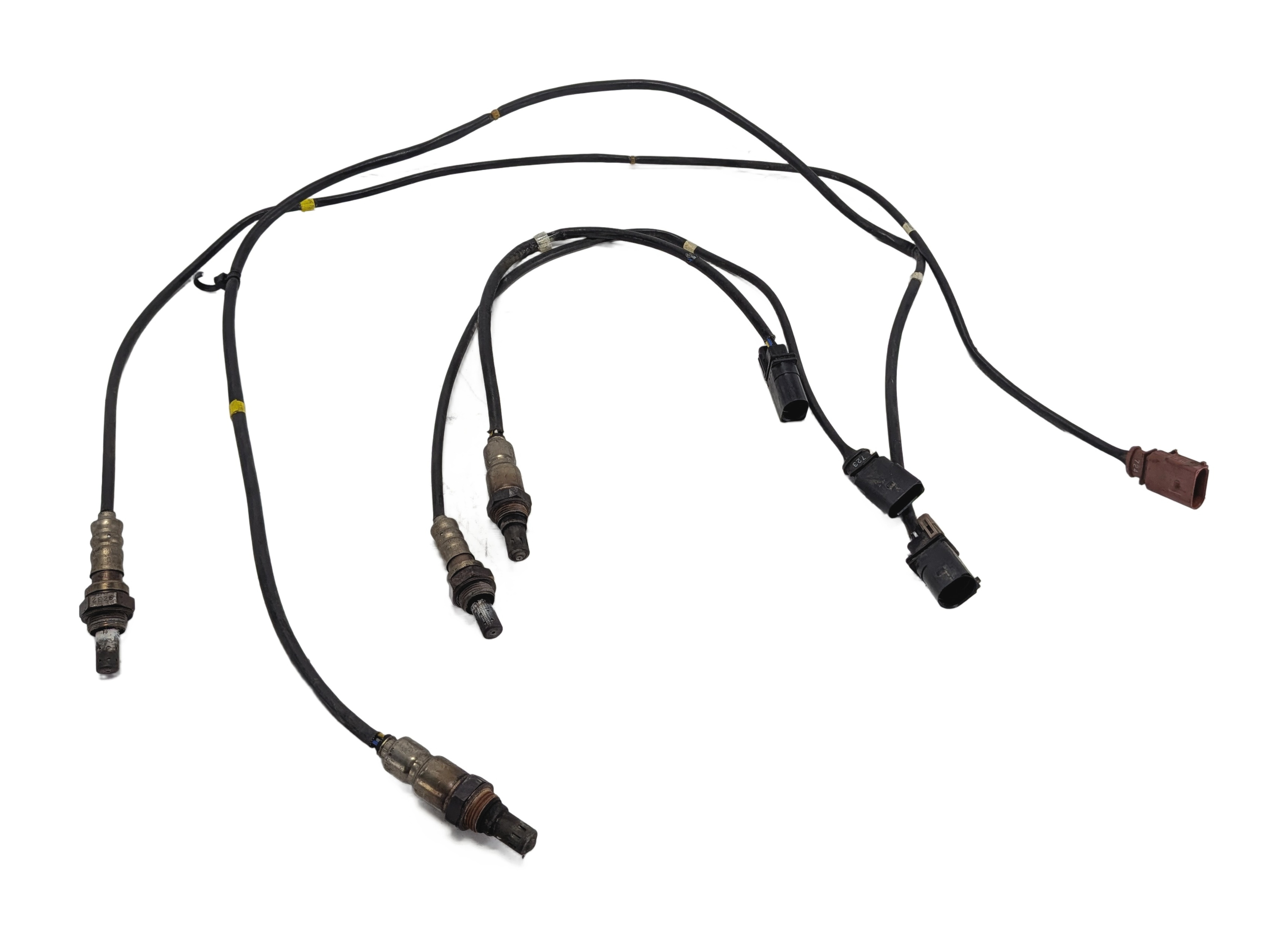 2013 AUDI Q7 4L 3.0L SUPER CTWA ENGINE OXYGEN O2 LAMBDA SENSOR SET/4 — exact item pictured