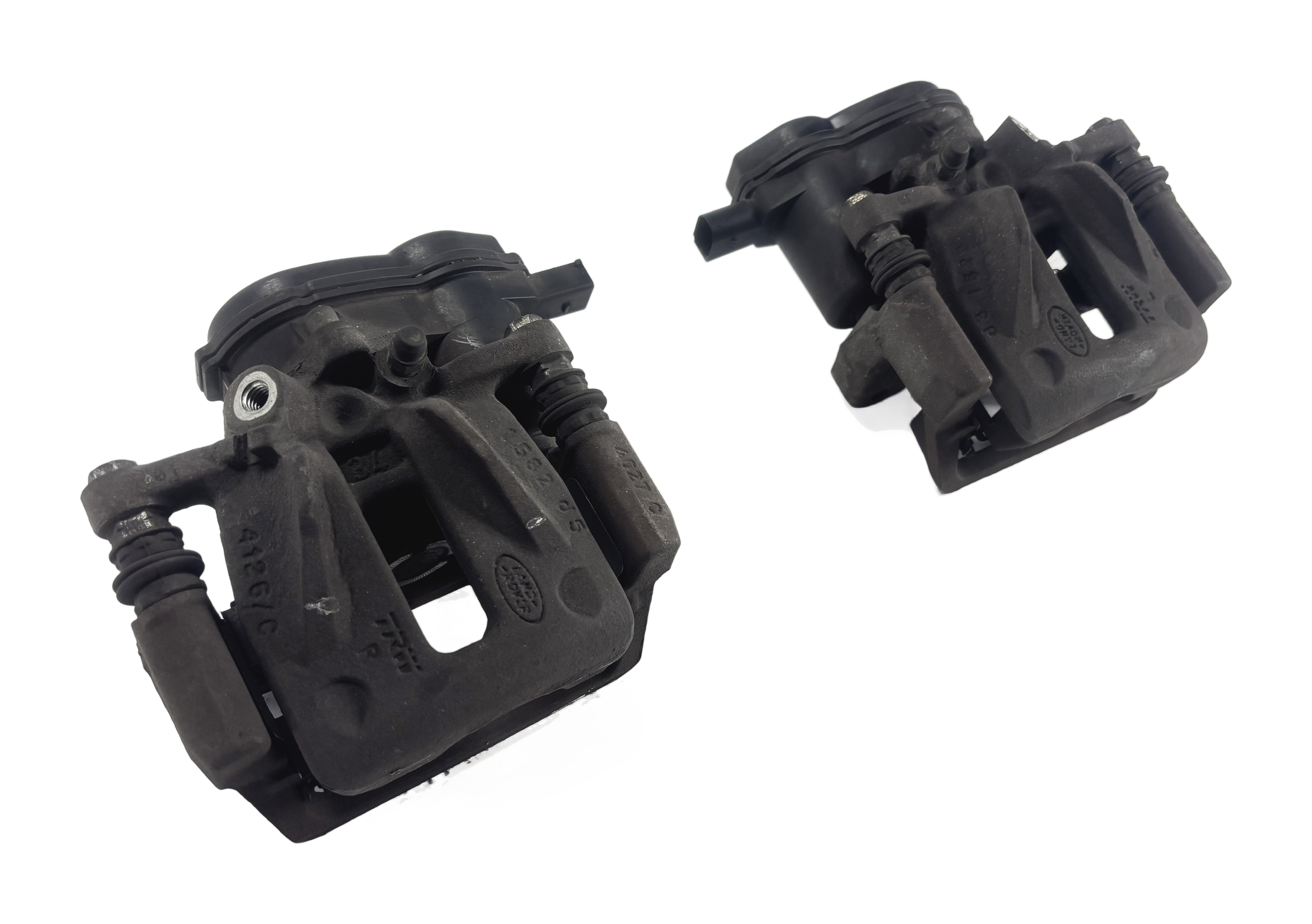 2012-2015 RANGE ROVER EVOQUE (L538) REAR LEFT & RIGHT ABS DISC BRAKE CALIPER SET — exact item pictured