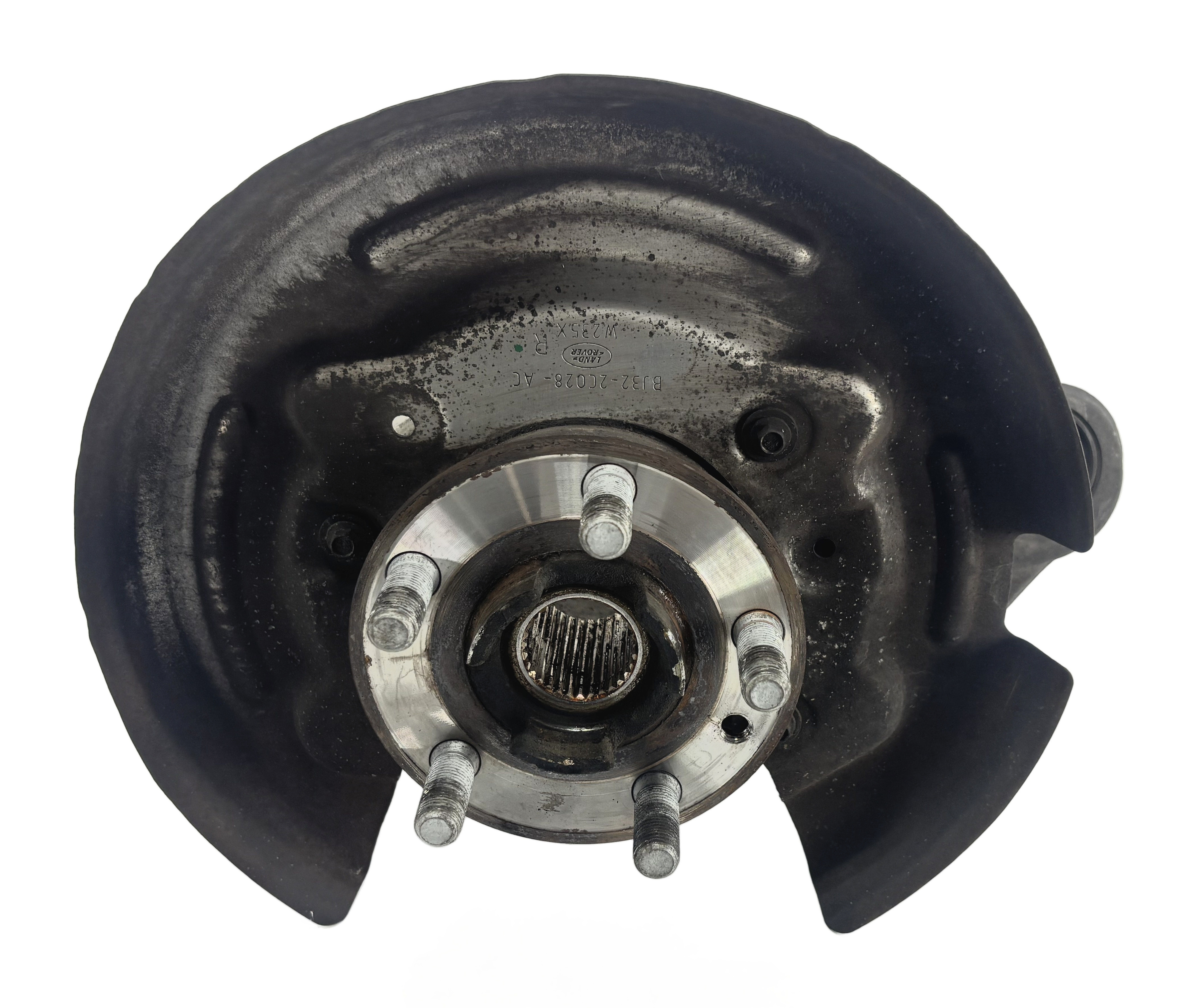 12-19 RANGE ROVER EVOQUE (L538) REAR RIGHT PASSENGER SPINDLE KNUCKLE WHEEL HUB — exact item pictured