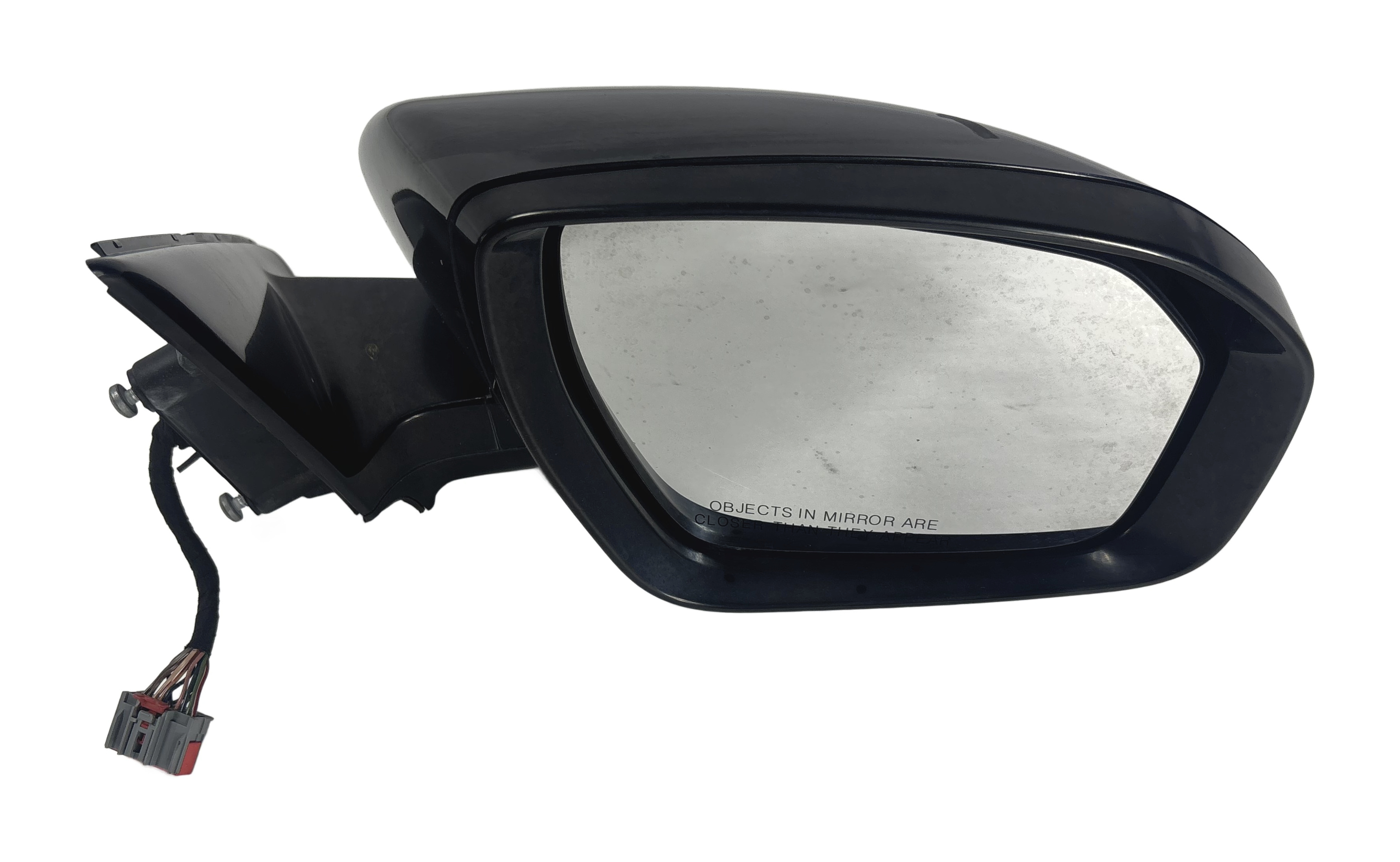 2012-2013 RANGE ROVER EVOQUE (L538) RIGHT HEATED P-FOLD DOOR MIRROR (Black) — exact item pictured