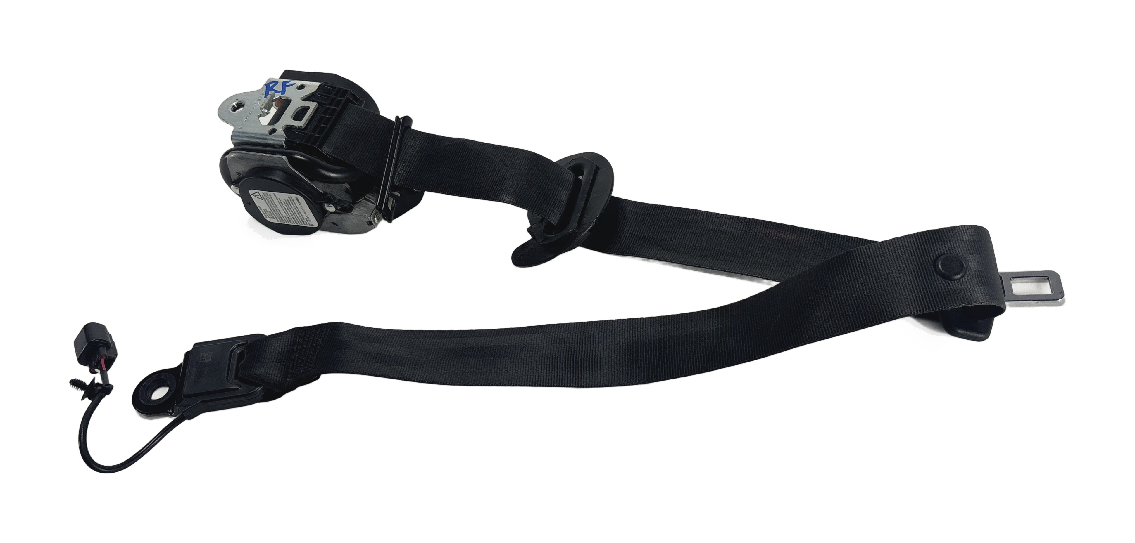 12-18 RANGE ROVER EVOQUE (L538) RIGHT FRONT PASSENGER SEATBELT RETRACTOR (Black) — exact item pictured