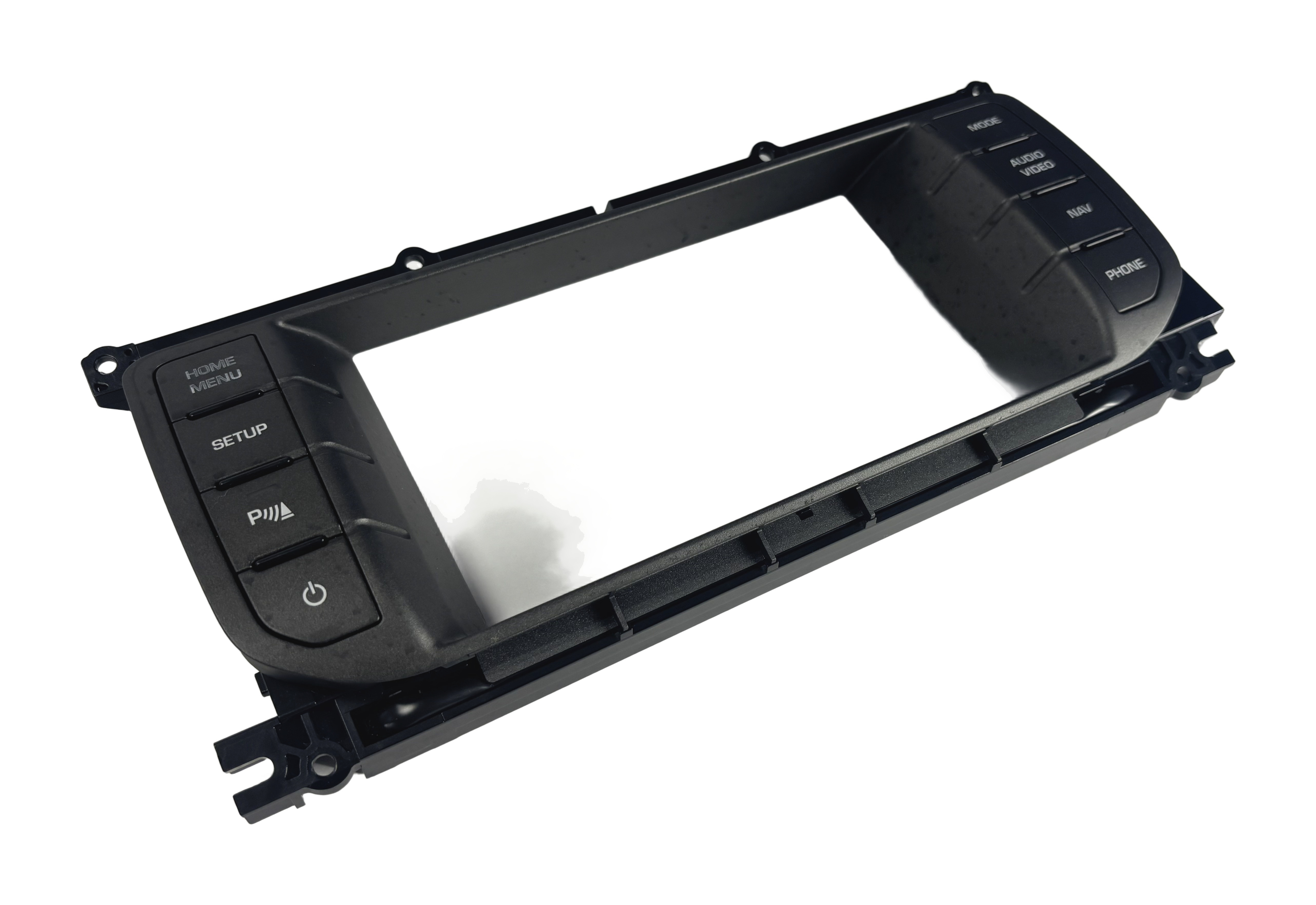 12-15 RANGE ROVER EVOQUE (L538) RADIO STEREO NAVIGATION SWITCH PANEL SCREEN TRIM — exact item pictured