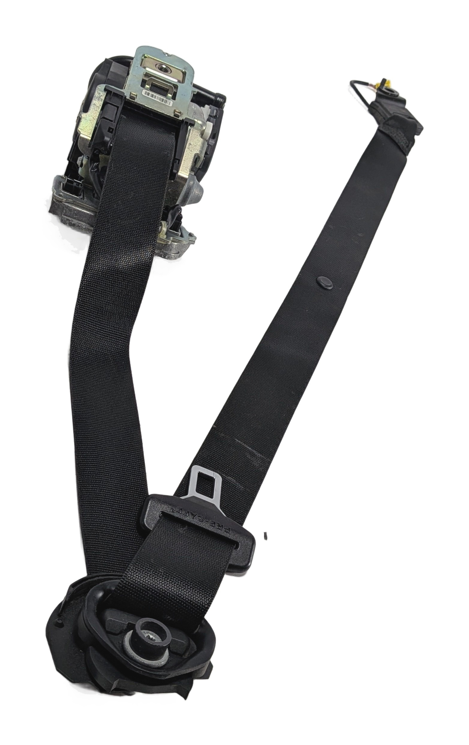 10-11 MERCEDES E-CLASS (W212) RIGHT FRONT PASSENGER SEATBELT RETRACTOR (BLACK) — exact item pictured