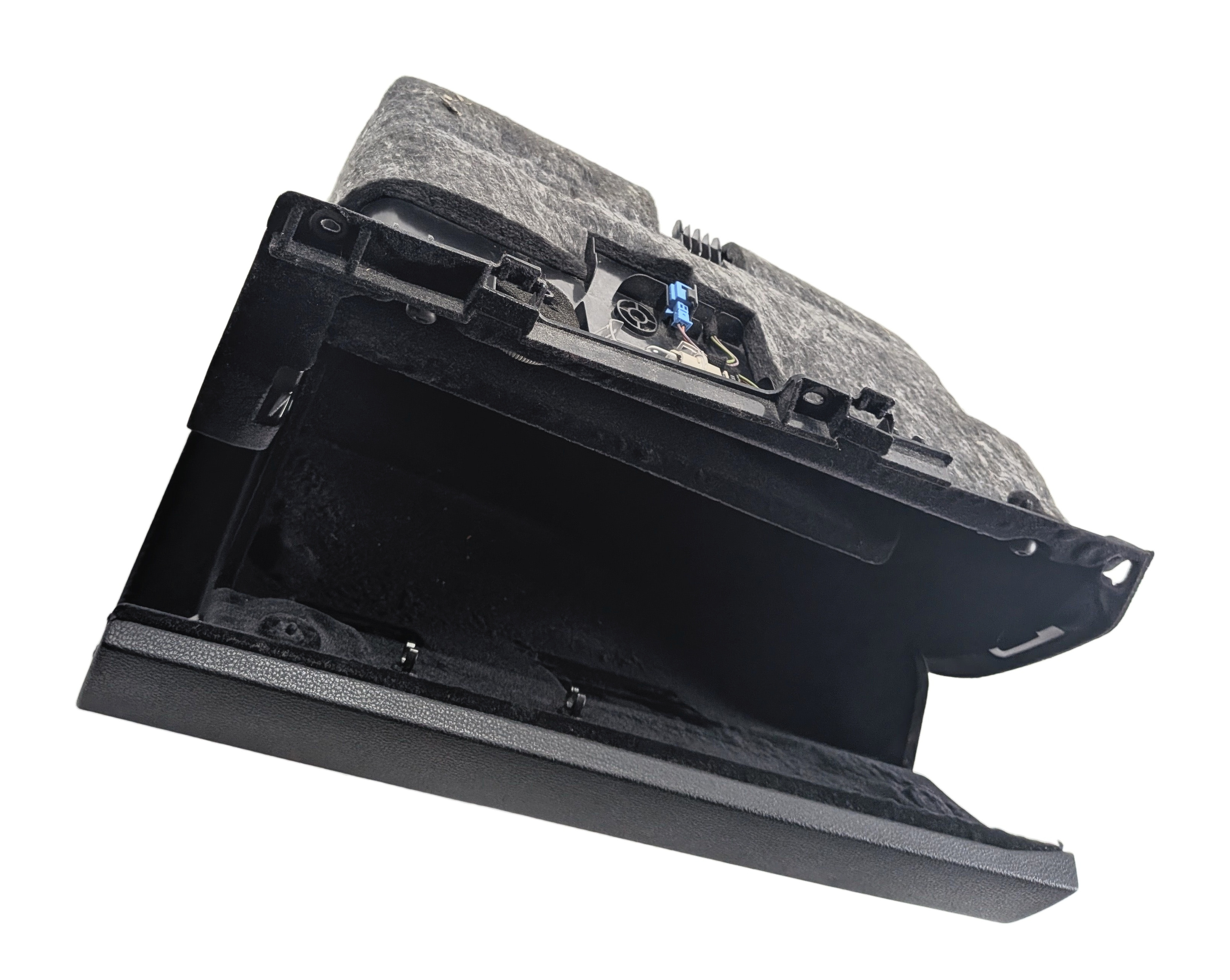 10-12 MERCEDES E350 E63 E550 W212 FRONT RIGHT PASSENGER GLOVEBOX (Black) — exact item pictured