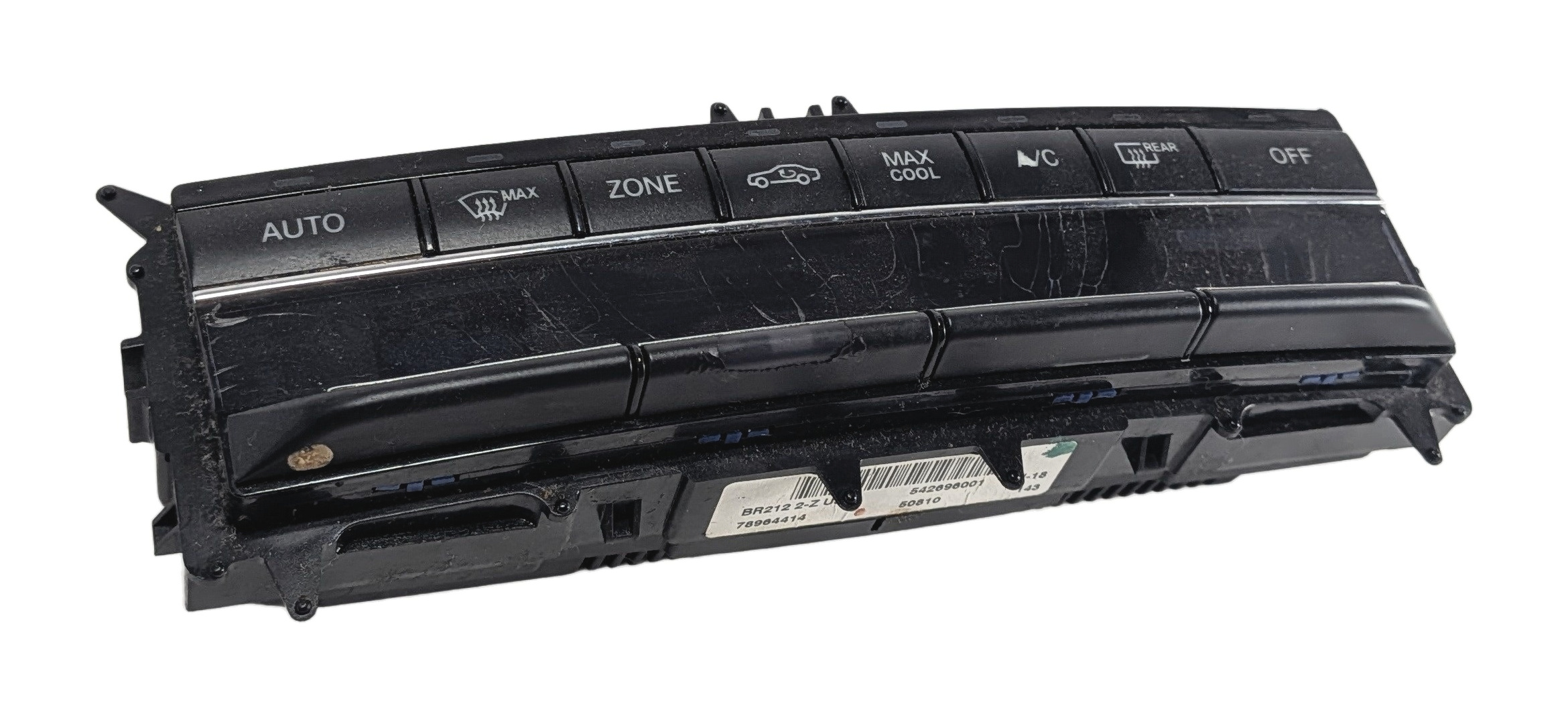 10-13 MERCEDES E CLASS (A207 C207 W207 W212) FRONT TEMPERATURE CLIMATE CONTROL — exact item pictured