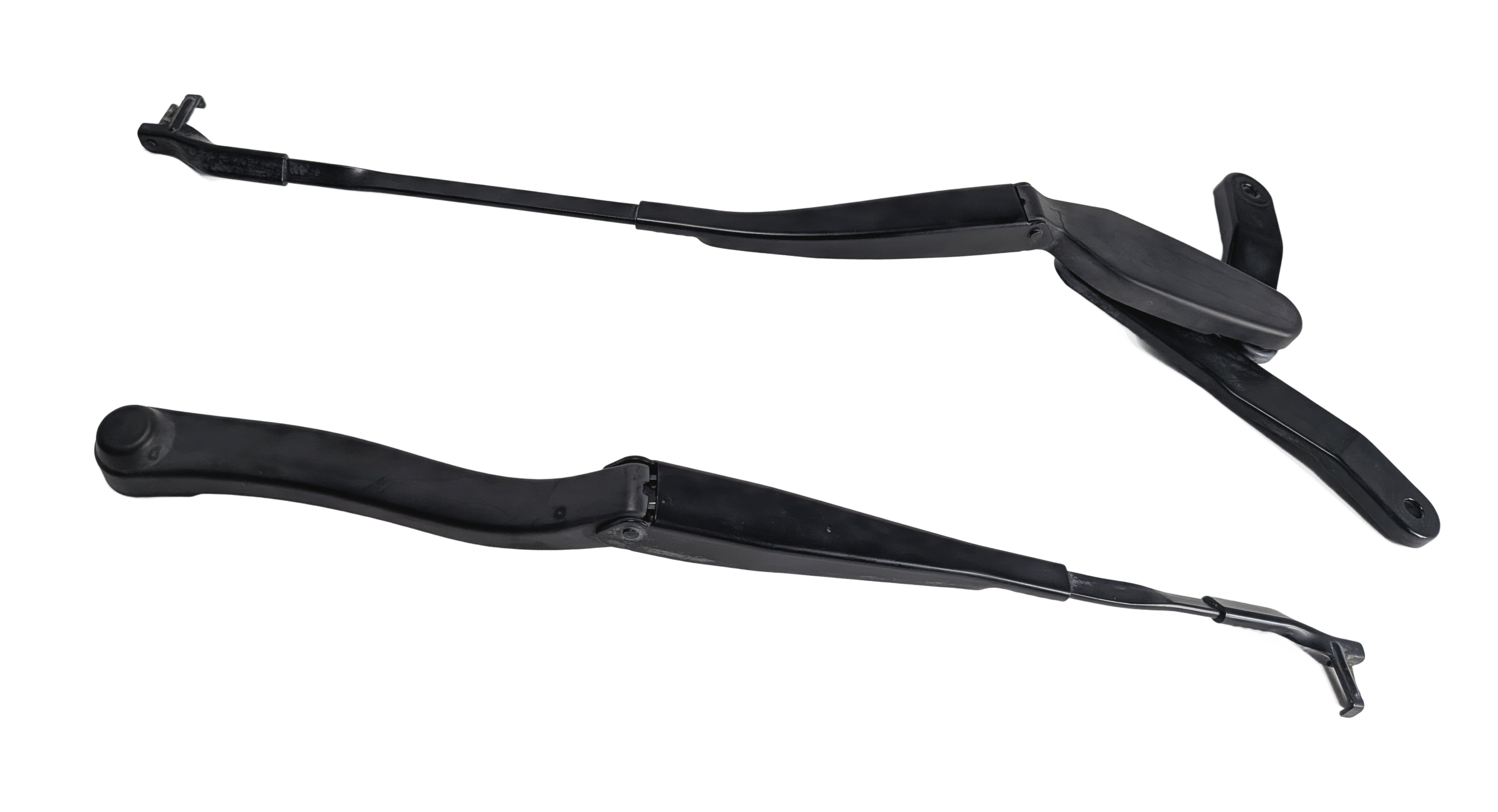 10-13 MERCEDES C E CLASS FRONT LEFT & RIGHT WINDSHIELD WIPER ARM SET/2 — exact item pictured