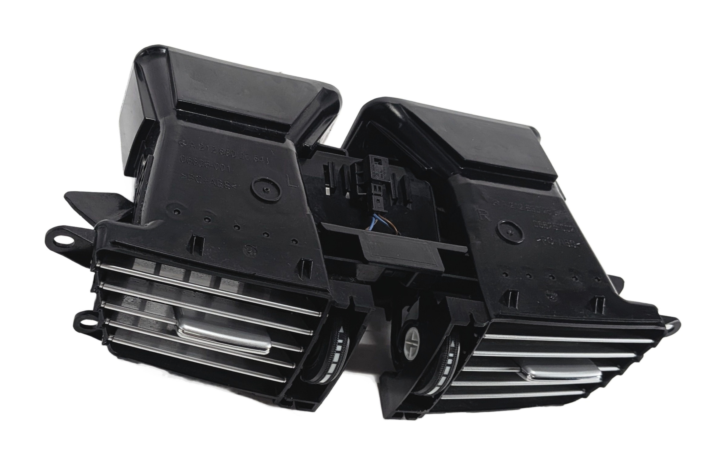 2011 MERCEDES E350 (W212) FRONT CENTER DASH HEAT AIR AC VENT (Black) — exact item pictured