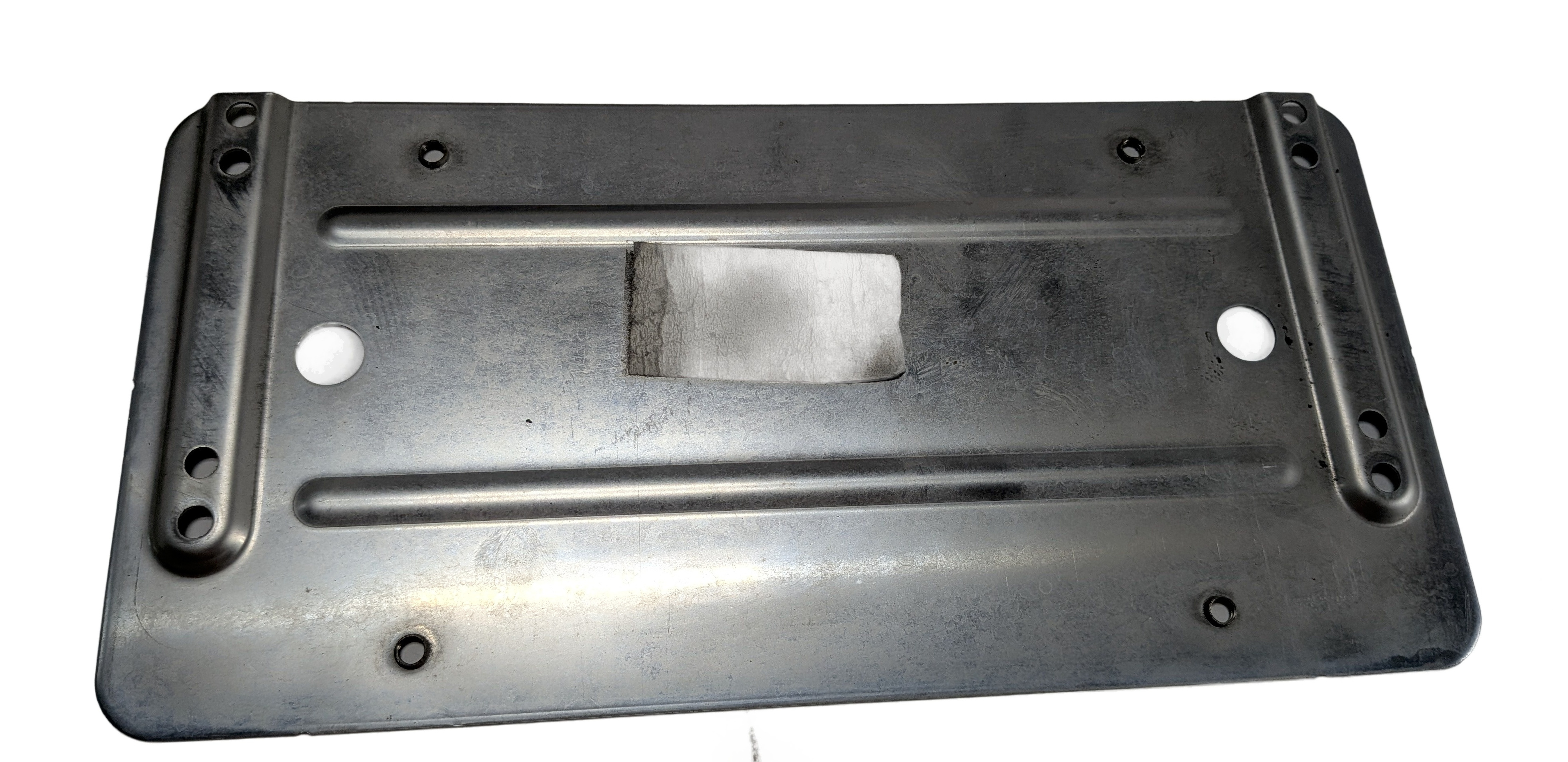 2011 MERCEDES E350 (W212) REAR LICENSE PLATE TAG MOUNTING BRACKET HOLDER — exact item pictured