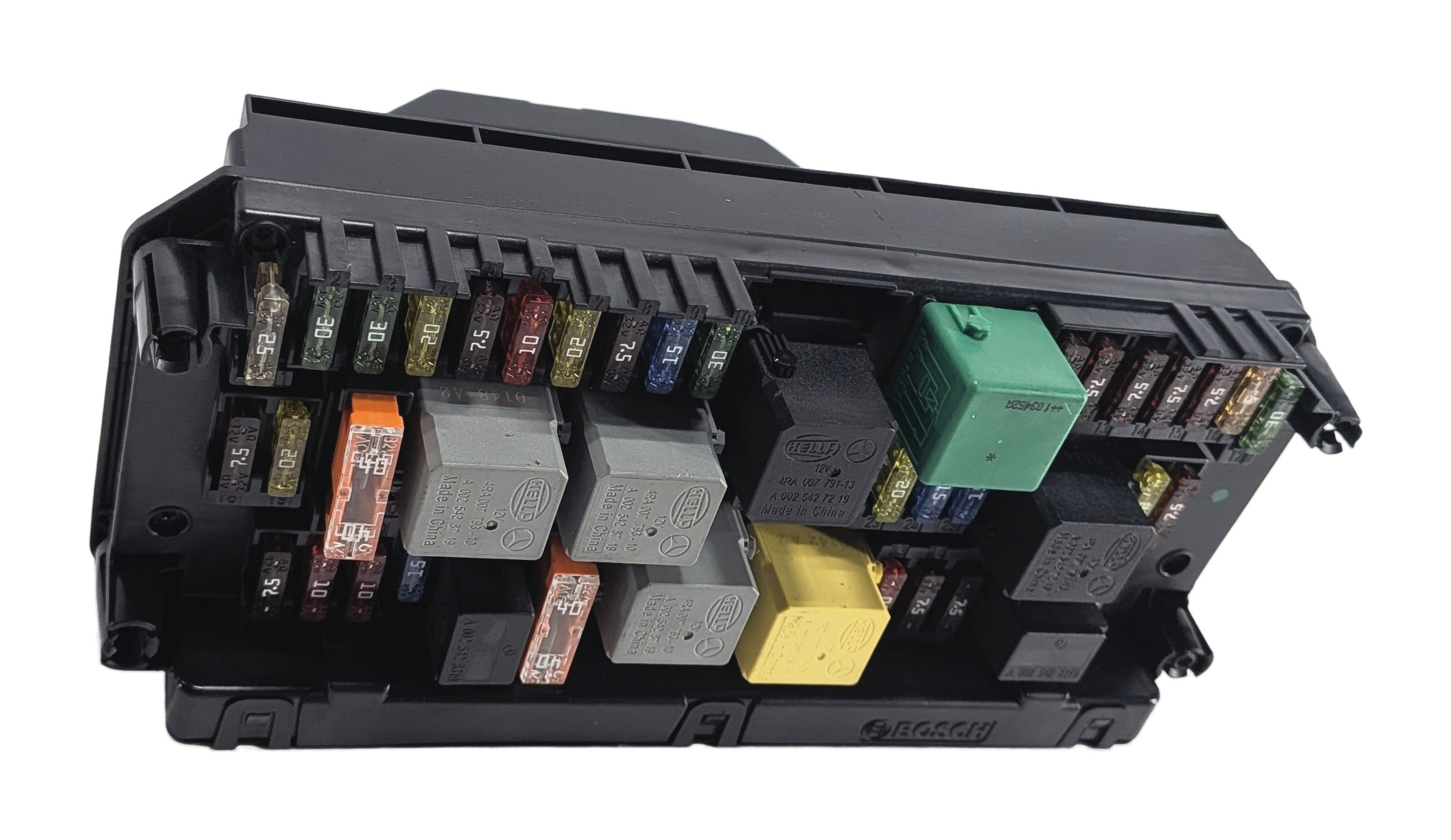 2011 MERCEDES E350 (W212) 3.5L FRONT SIGNAL ACQUISITION SAM MODULE FUSE BOX — exact item pictured