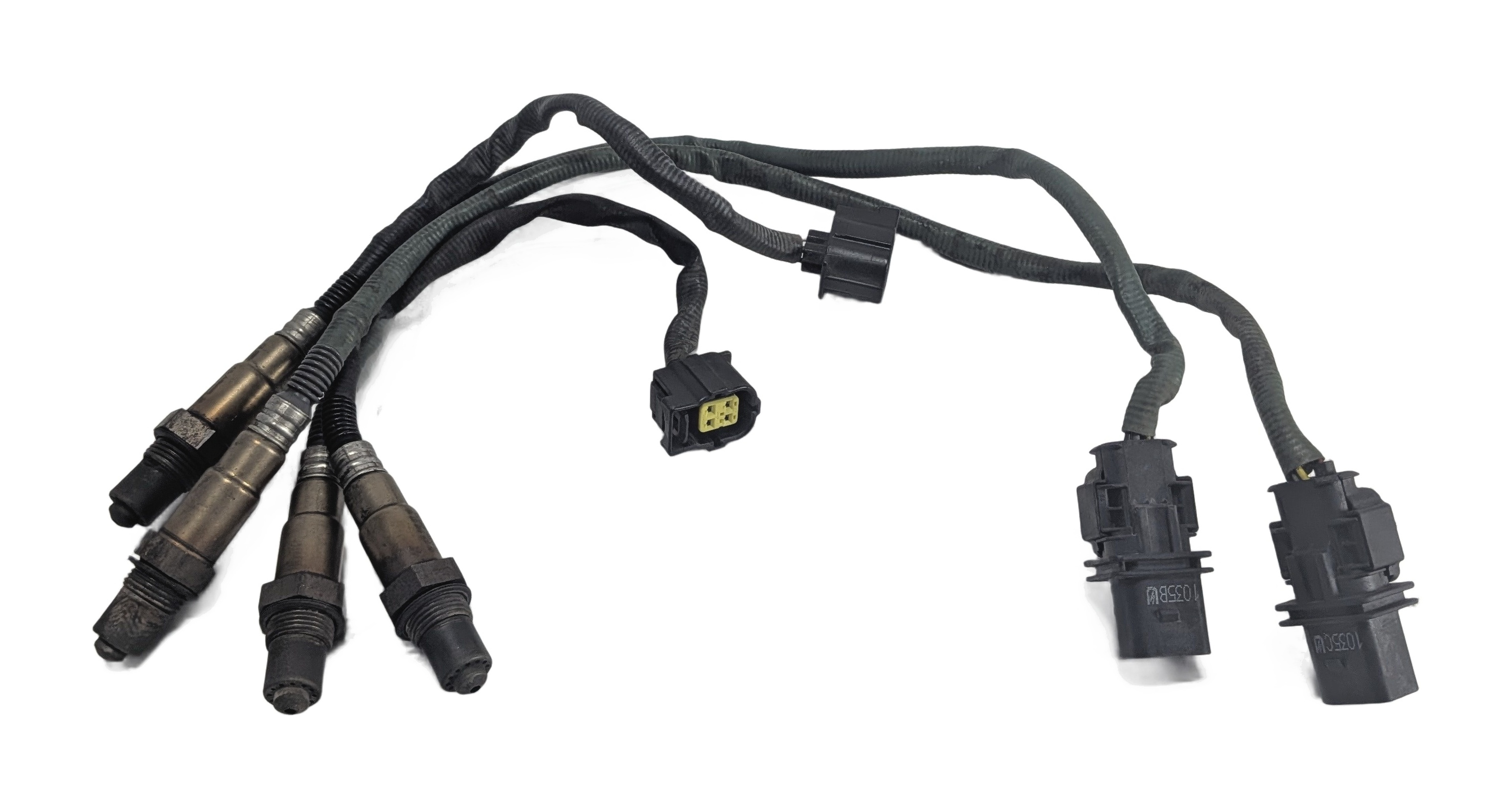 2011 MERCEDES E350 W212 3.5L M272 ENGINE OXYGEN O2 LAMBDA SENSOR SET/4 — exact item pictured