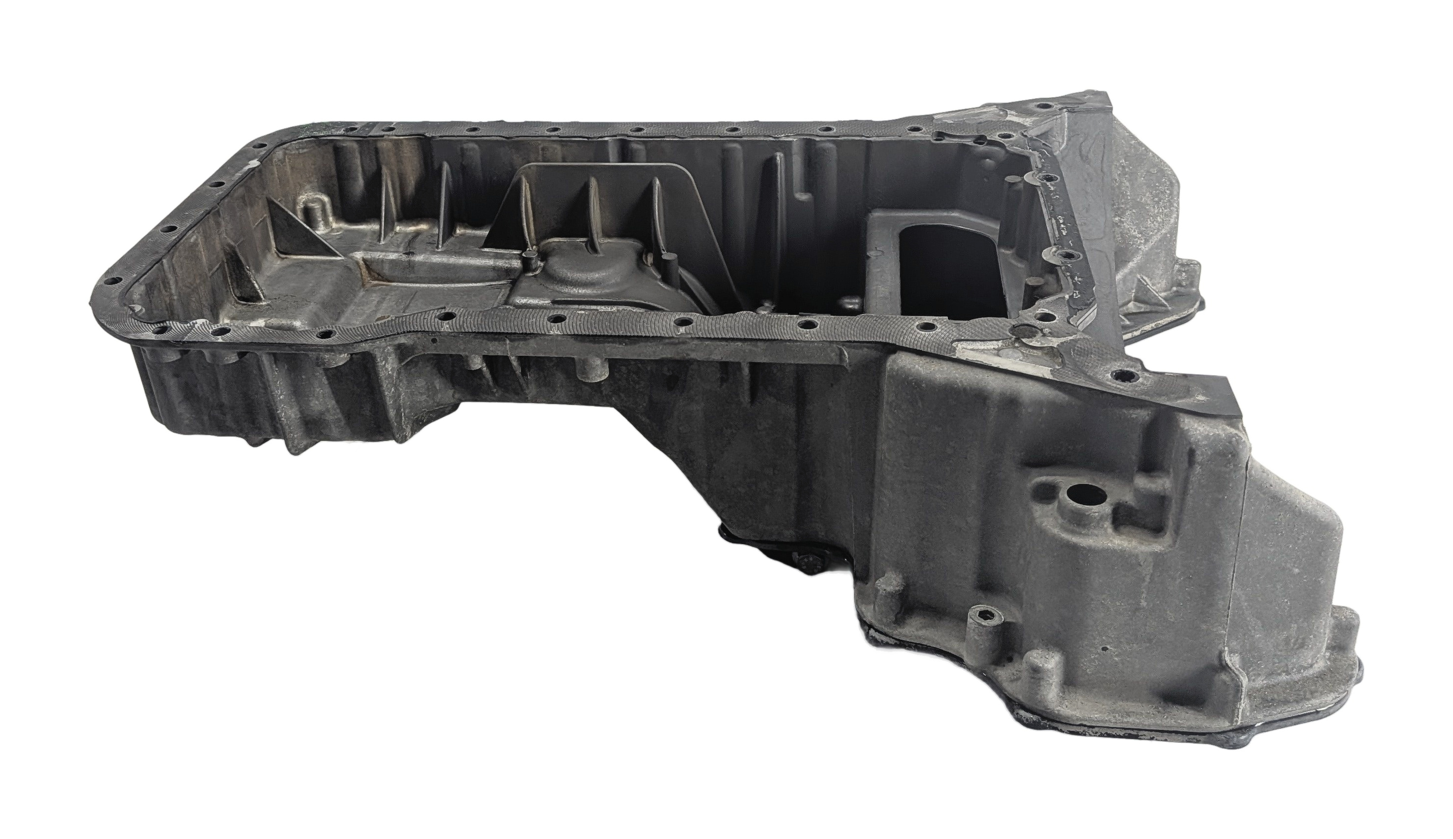 2011 MERCEDES E350 W212 3.5L M272 ENGINE UPPER & LOWER OIL PAN ASSEMBLY — exact item pictured