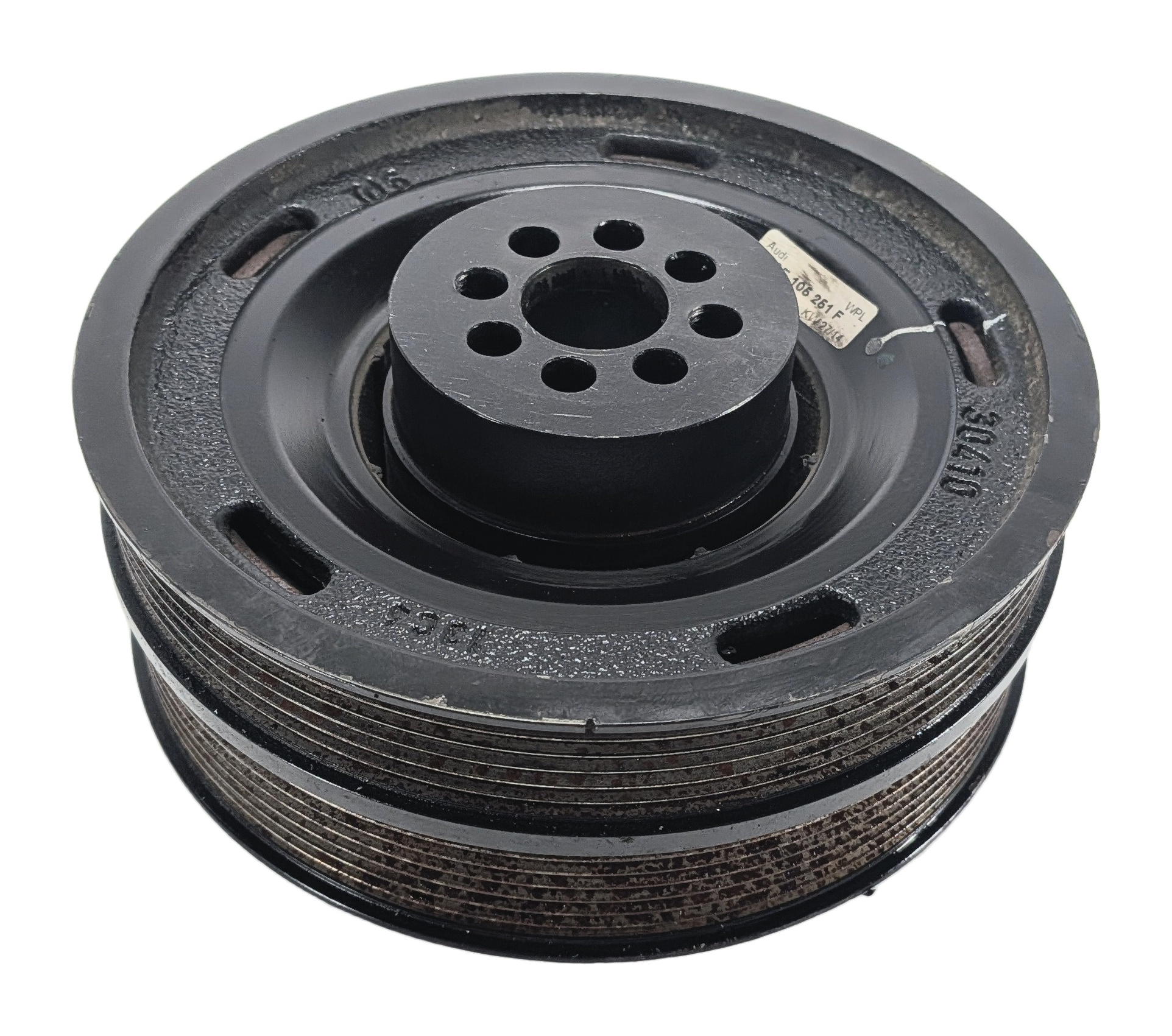 09-17 AUDI A6 A7 A8 Q5 Q7 S4 S5 (C7 D4 8R 4L B8 8T) 3.0L SUPER HARMONIC BALANCER — exact item pictured