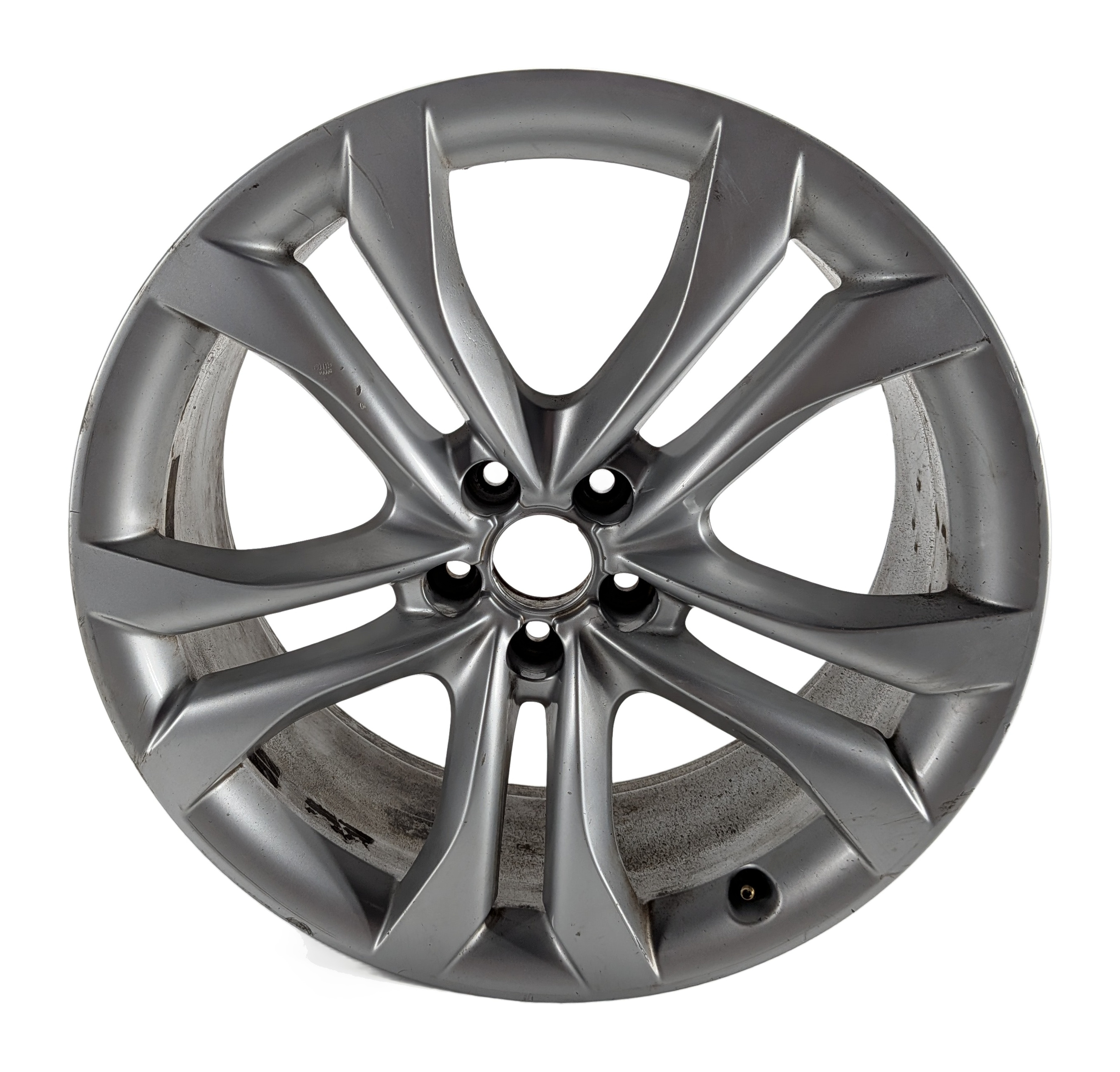2014-2017 AUDI SQ5 (8R) 20X8.5 INCH 5 DOUBLE SPOKE ALLOY WHEEL RIM — exact item pictured