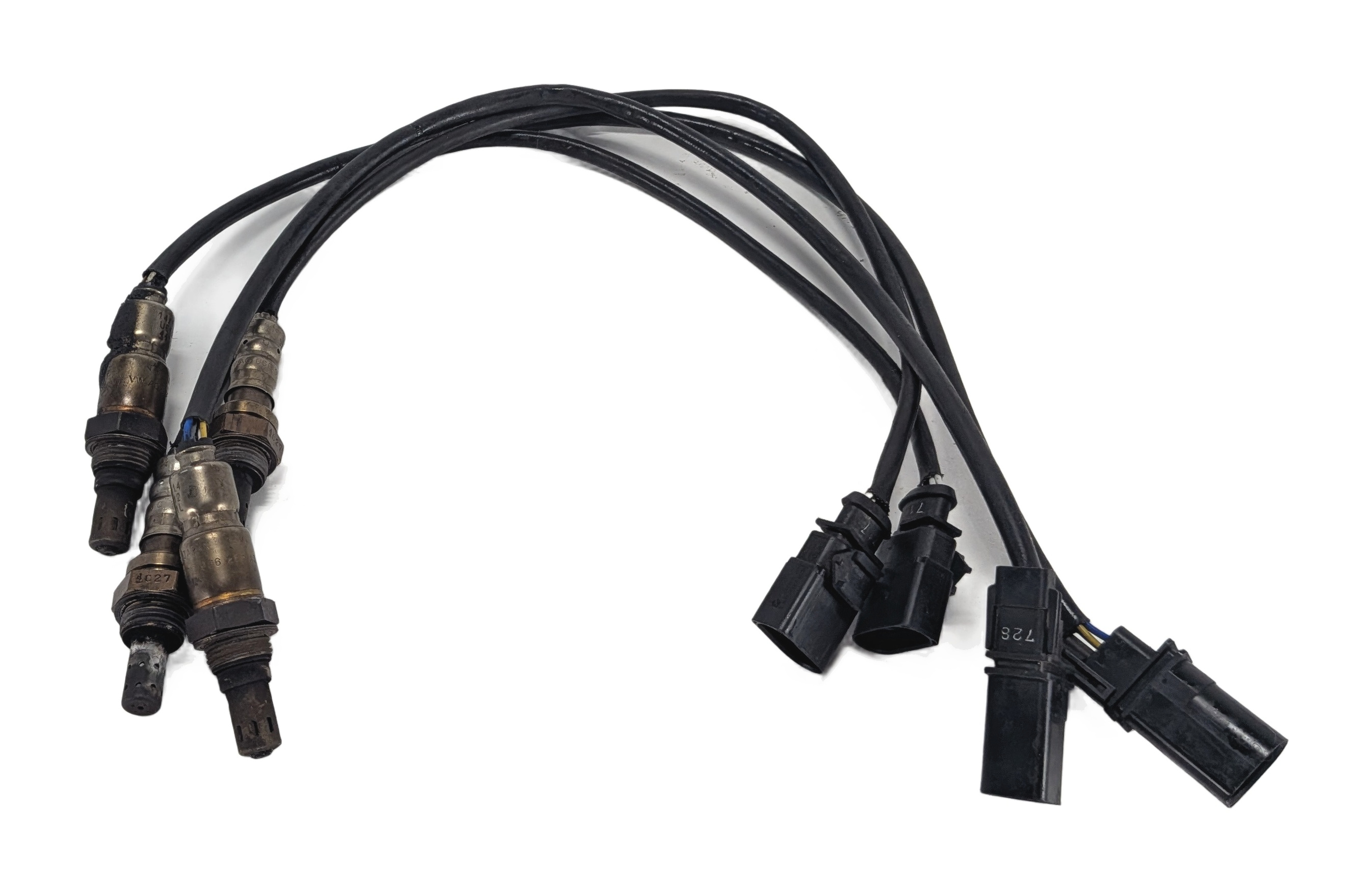2015 AUDI SQ5 (B8 8R) 3.0L (CTUD) ENGINE OXYGEN O2 LAMBDA SENSOR SET/4 — exact item pictured