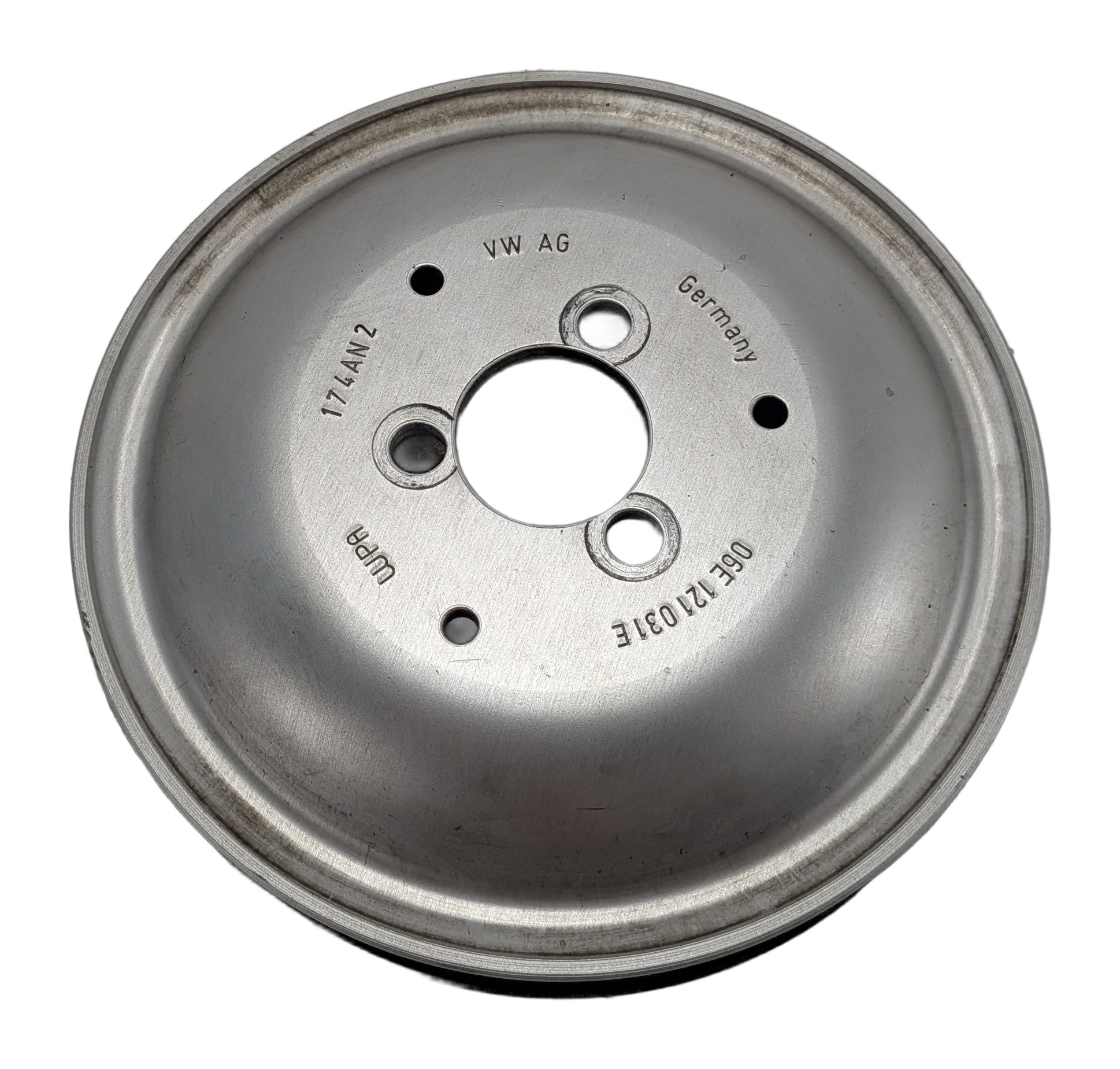 2015 AUDI SQ5 (B8 8R) 3.0L (CTUD) ENGINE WATER COOLANT PUMP PULLEY — exact item pictured