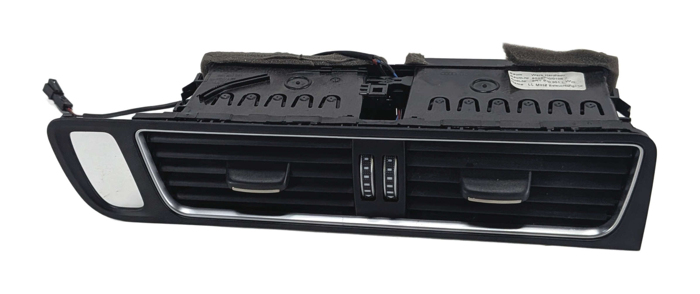 2015 AUDI SQ5 (B8 8R) FRONT CENTER DASH HEAT AIR AC VENT (Black) — exact item pictured