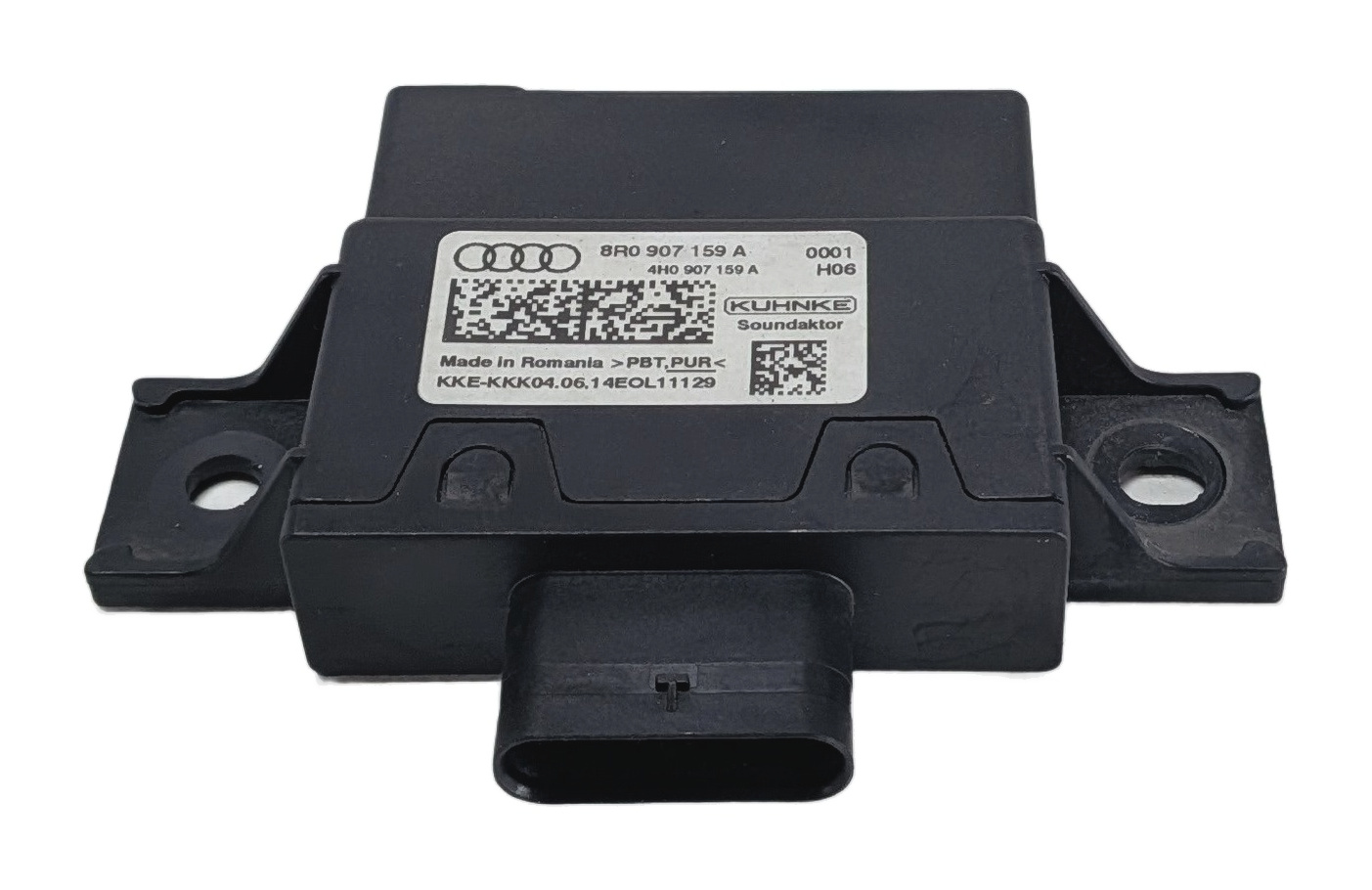 2015 AUDI SQ5 (B8 8R) SOUNDAKTOR ENGINE SOUND ACTUATOR MODULE — exact item pictured
