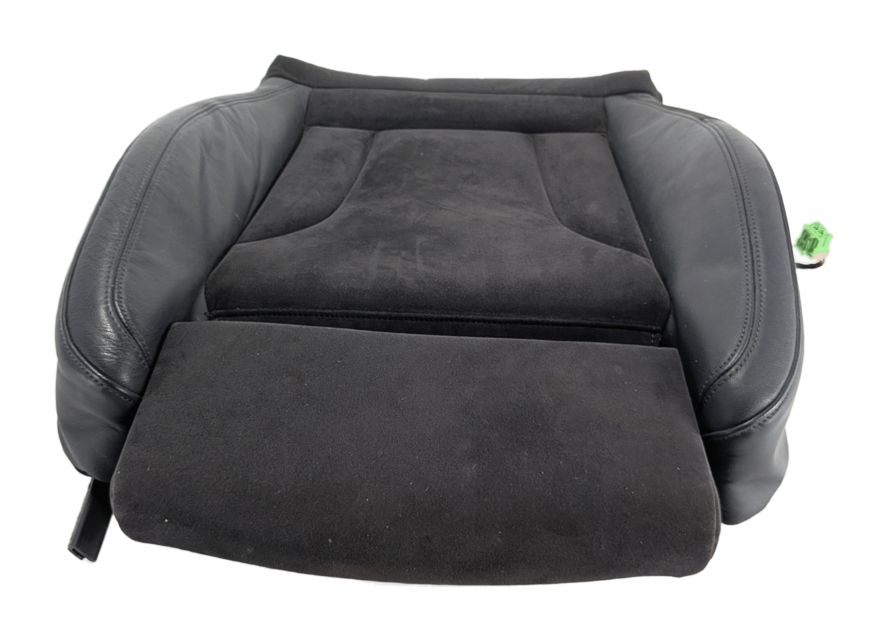 2015 AUDI SQ5 (8R) FRONT RIGHT PASSENGER SEAT BOTTOM CUSHION HEATED (Black) — exact item pictured