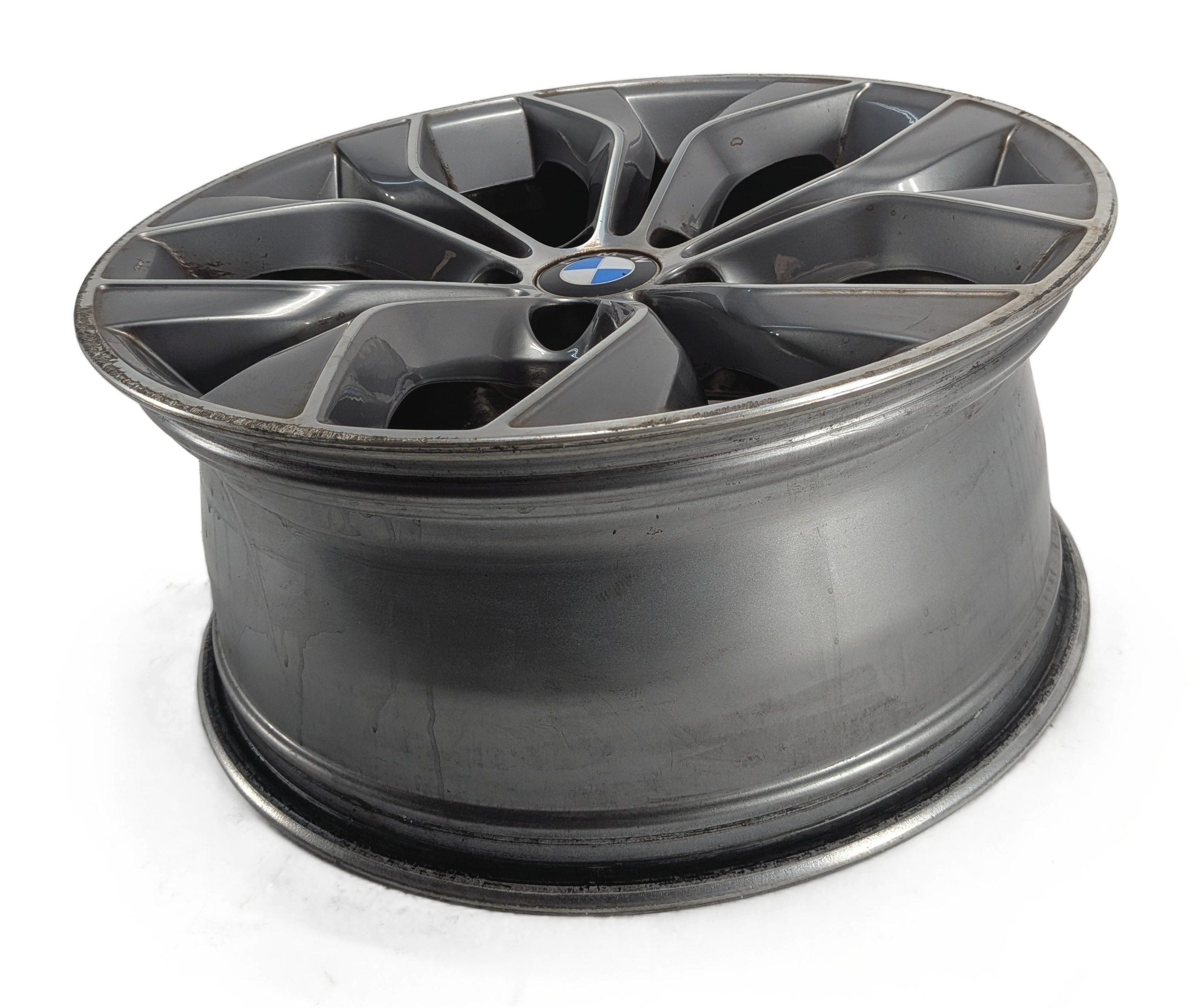 2015-2018 BMW X3 X4 (F25 F26) 19X8.5 5 Y SPOKE ALLOY WHEEL RIM REAR OEM — exact item pictured