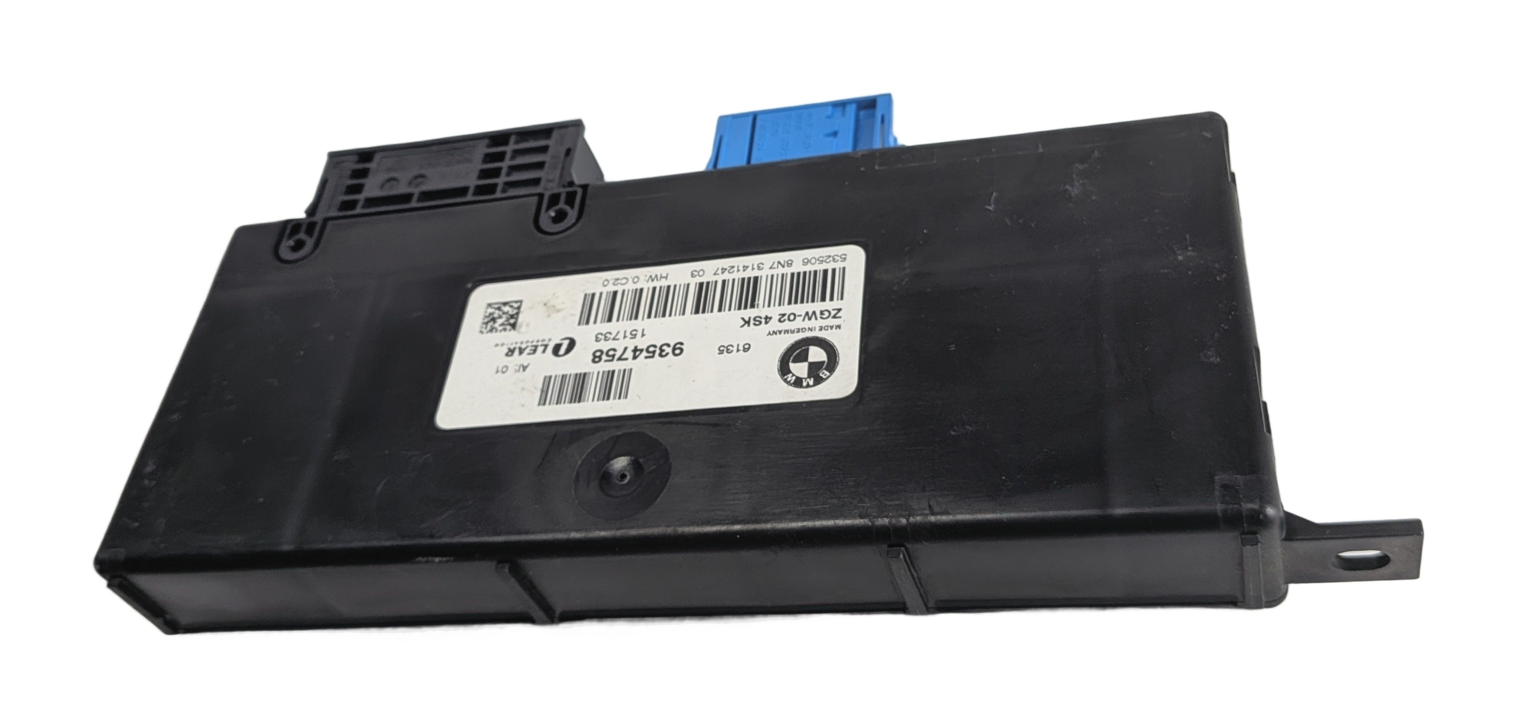 2011-2018 BMW X3 X4 (F25 F26) CENTRAL GATEWAY CONTROL MODULE COMPUTER — exact item pictured