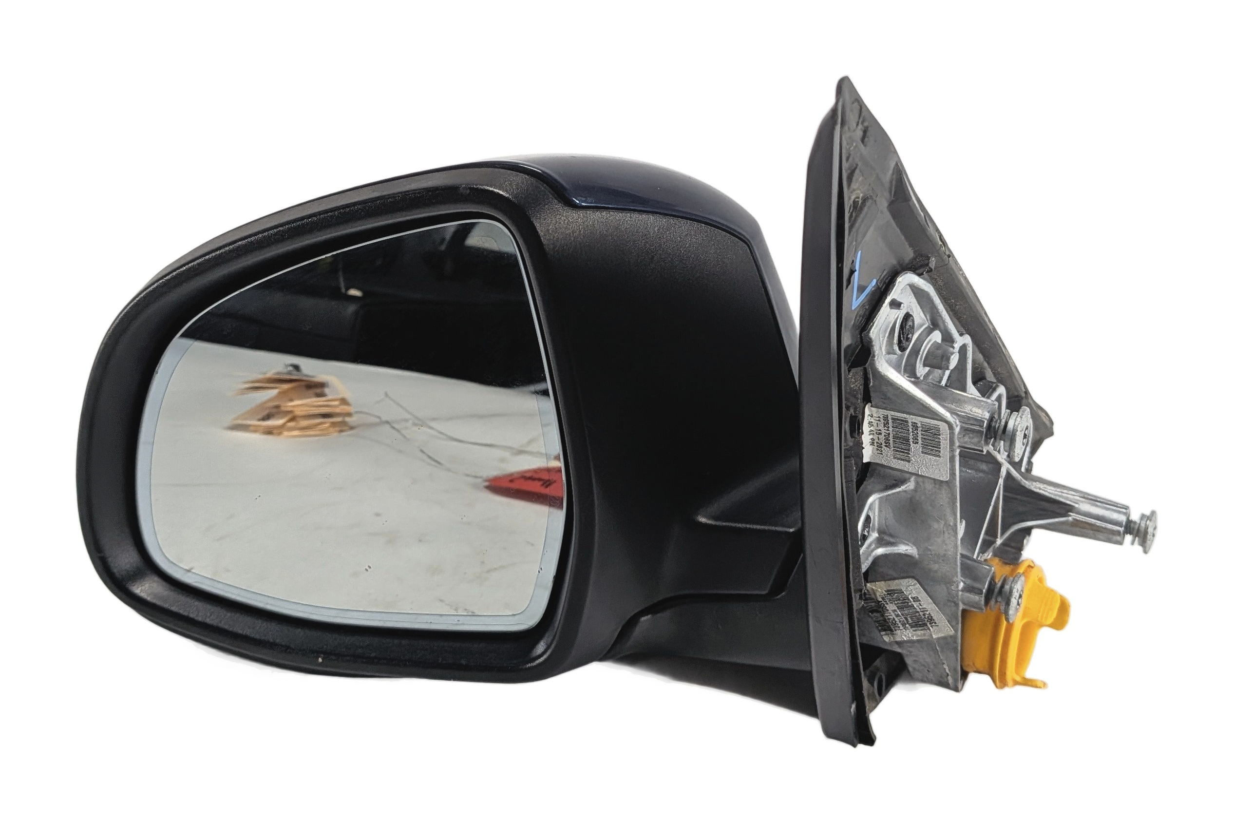 2015-2016 BMW X3 F25 LEFT DRIVER MIRROR HEATED PFOLD AUTO DIM MEMORY (Blue) — exact item pictured