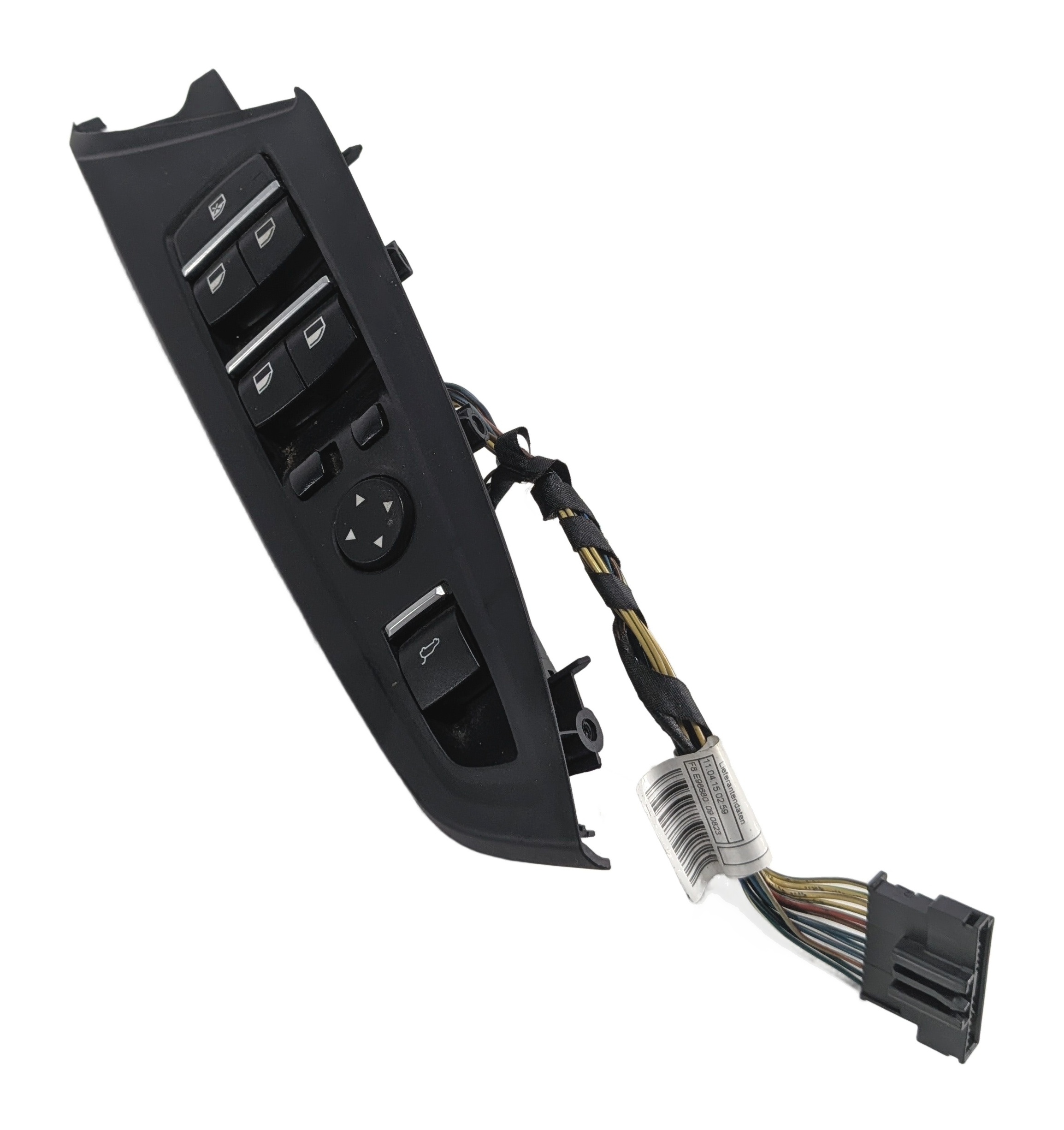 12-20 BMW 3 4 6 M X SERIES FRONT LEFT DRIVER MASTER WINDOW SWITCH w/MEMORY — exact item pictured