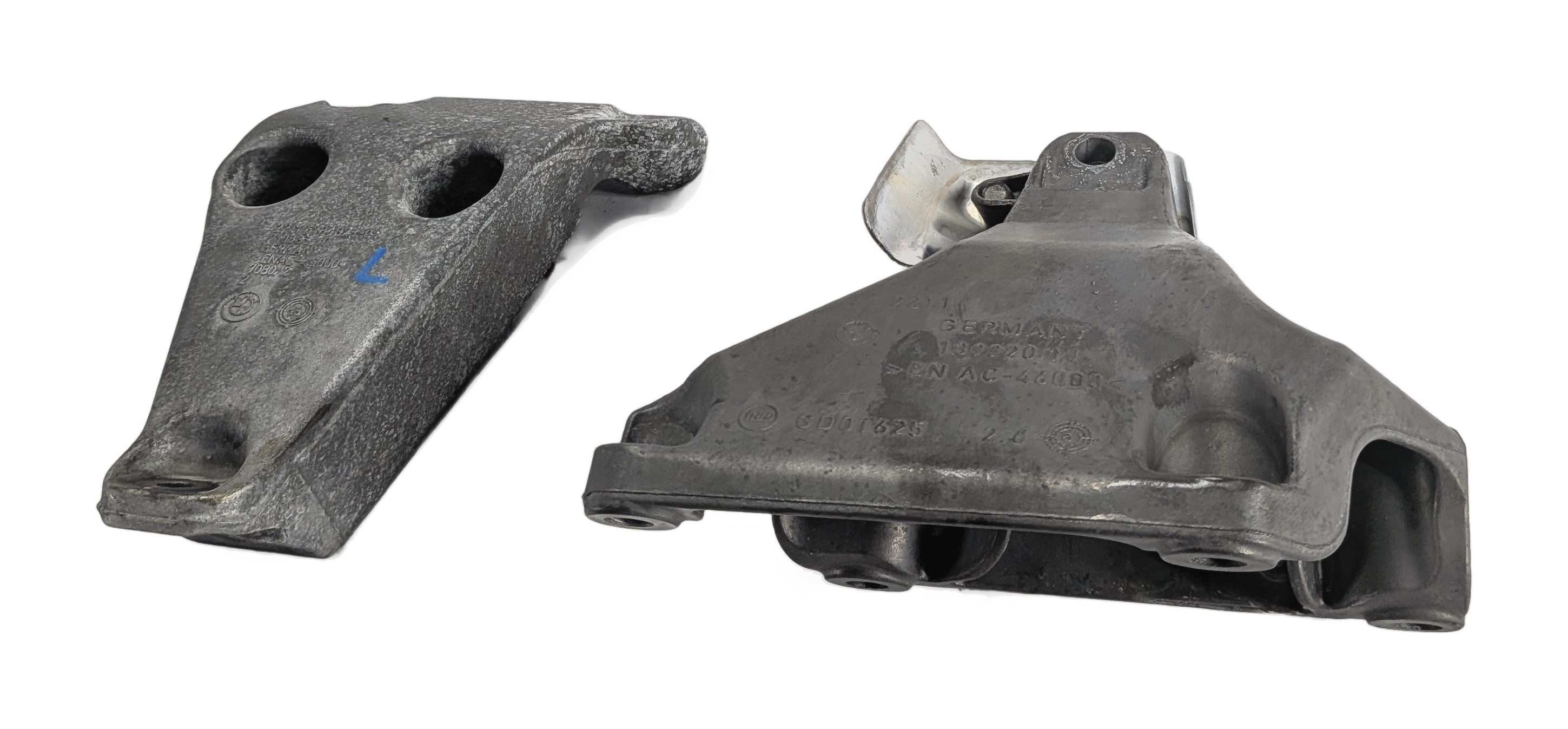 2016 BMW X3 (F25) 2.0L (N20) LEFT & RIGHT ENGINE MOTOR MOUNT BRACKET SET/2 — exact item pictured
