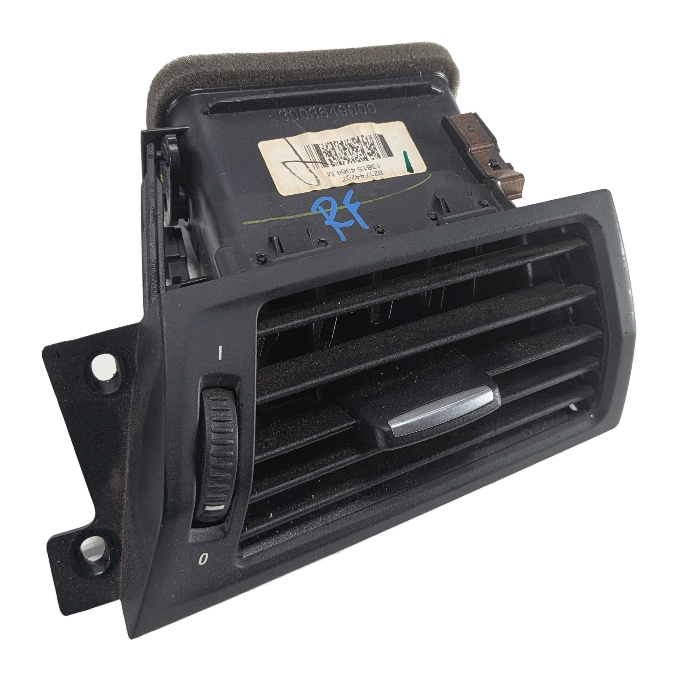 2016 BMW X3 (F25) FRONT RIGHT PASSENGER DASH HEAT AIR AC VENT (Black) — exact item pictured