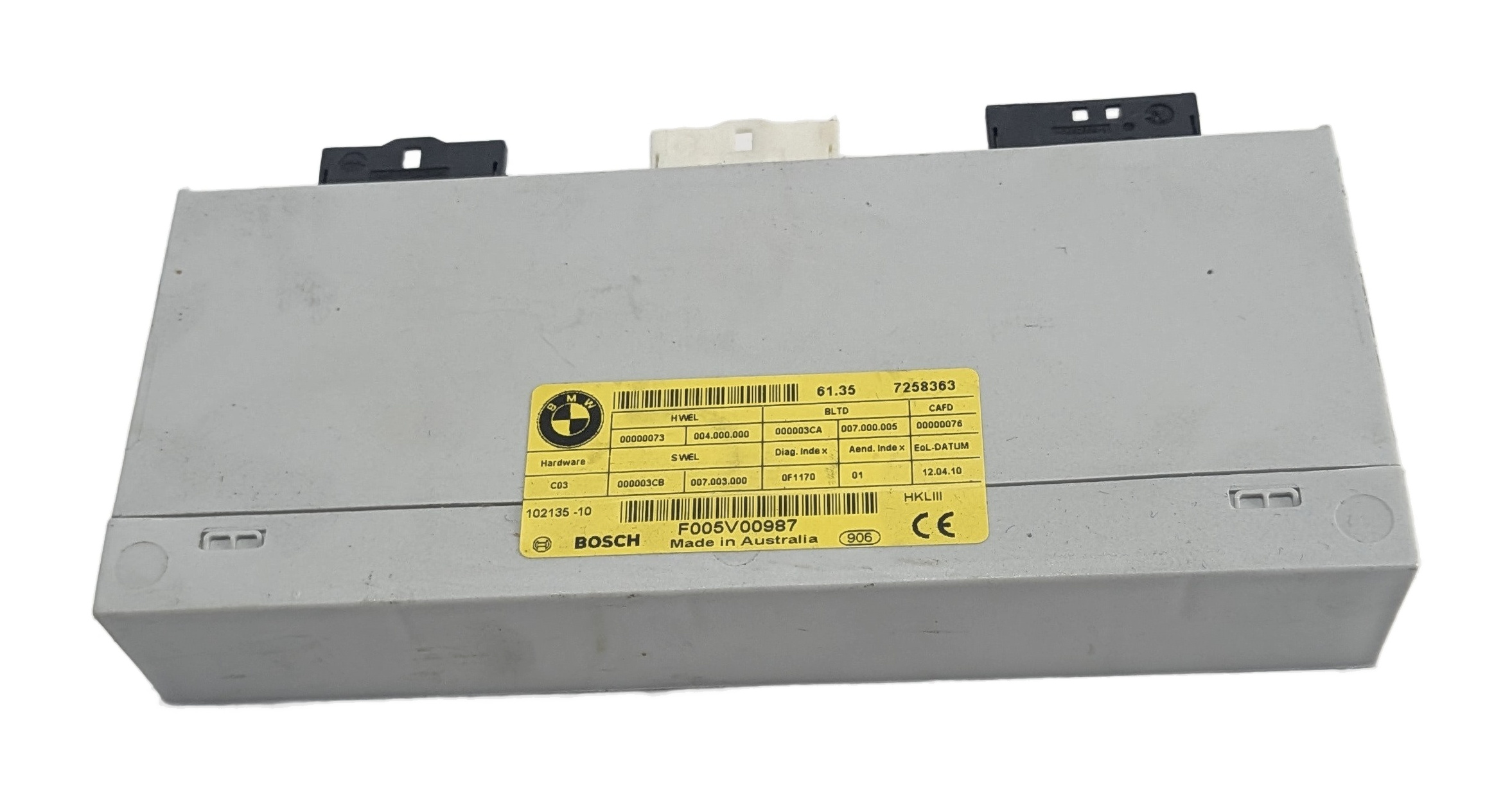 09-17 BMW X3 X4 M5 M6 5/6/7 SERIES (F01 F10 F25 F26) TRUNK LIFT LIFTGATE MODULE — exact item pictured