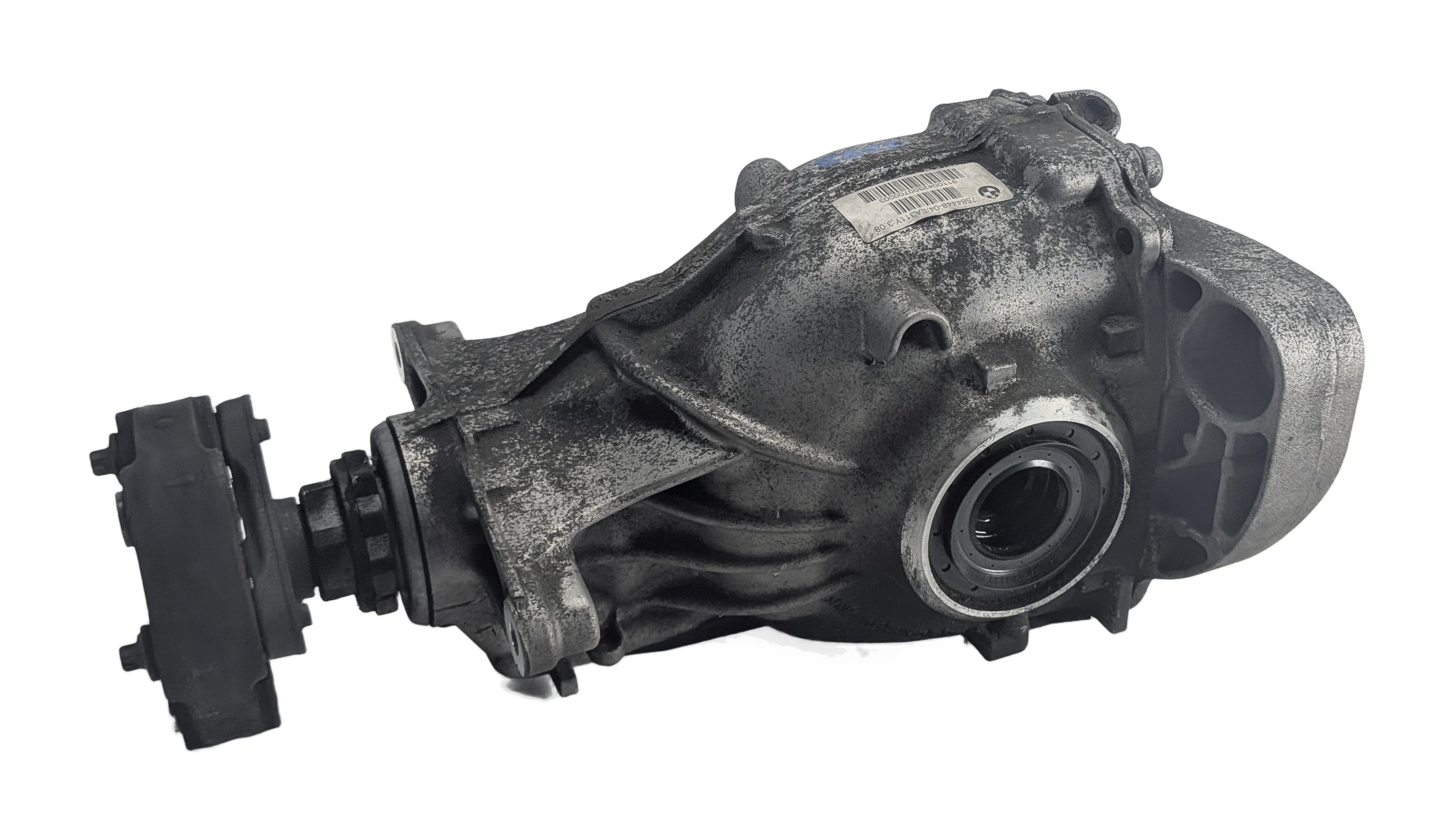 10-15 BMW 5 GT 7 F01 F07 F10 REAR DIFFERENTIAL GEAR 3.08 (7584448/9 30mm AXLE) — exact item pictured