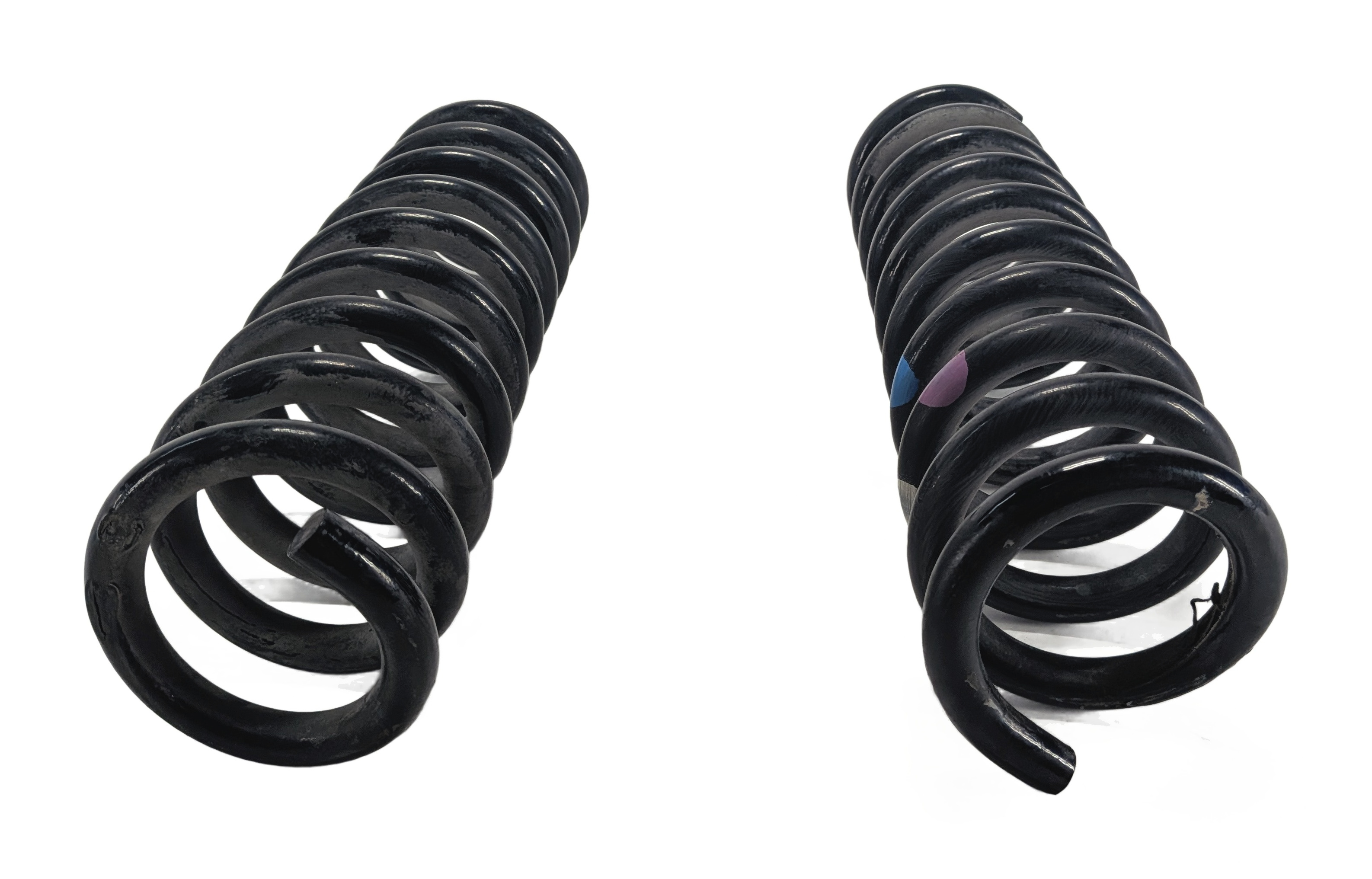 10-15 MERCEDES GLK250 GLK350 (X204) LEFT & RIGHT REAR SUSPENSION COIL SPRING SET — exact item pictured