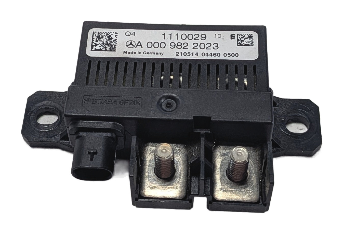 2015 MERCEDES GLK350 (X204) 3.5L BATTERY CONTROL RELAY MODULE COMPUTER — exact item pictured
