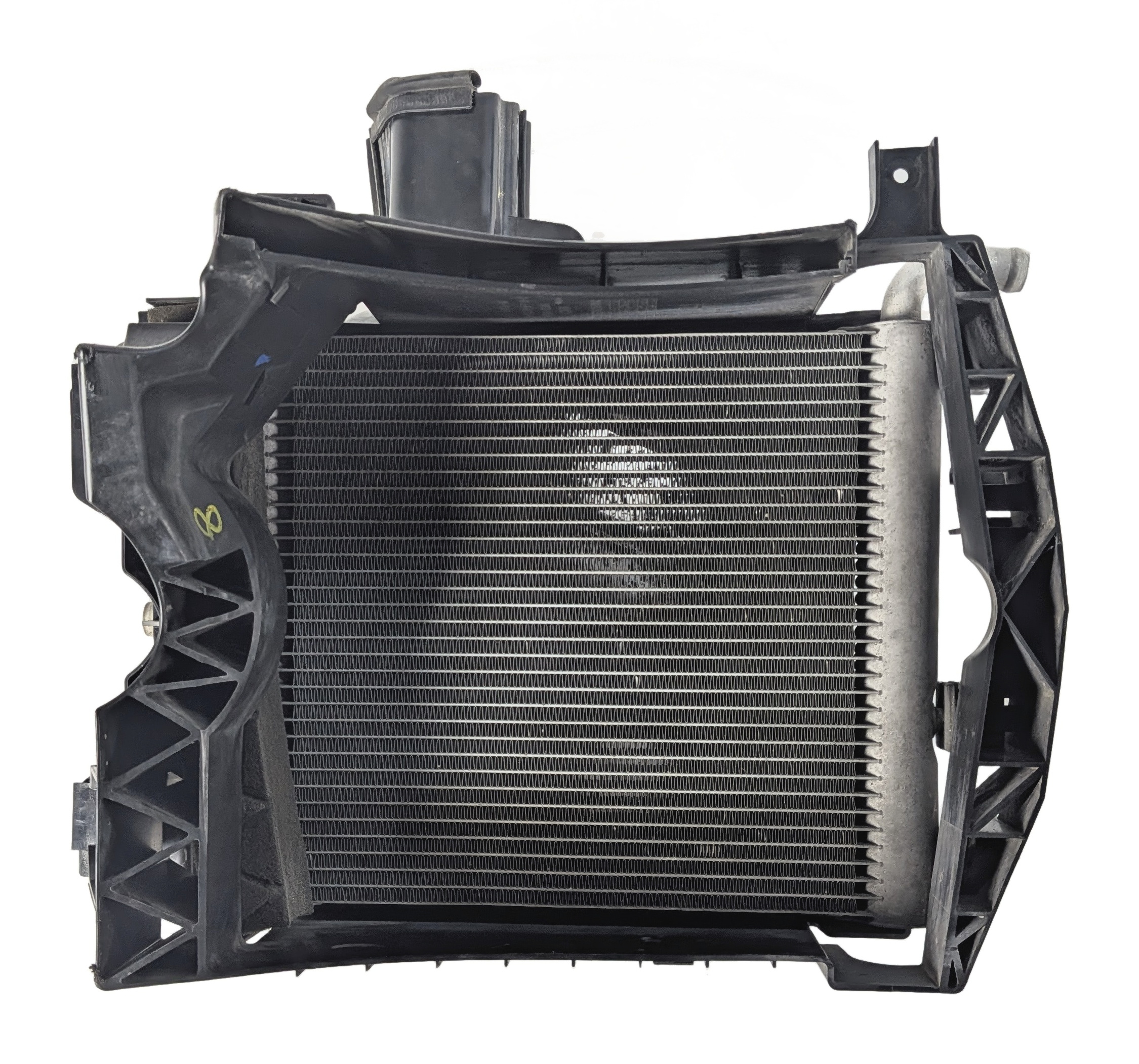 13-20 ROVER SPORT DISCOVERY (L405 L462 L494) LEFT AUXILIARY RADIATOR & BRACKET — exact item pictured