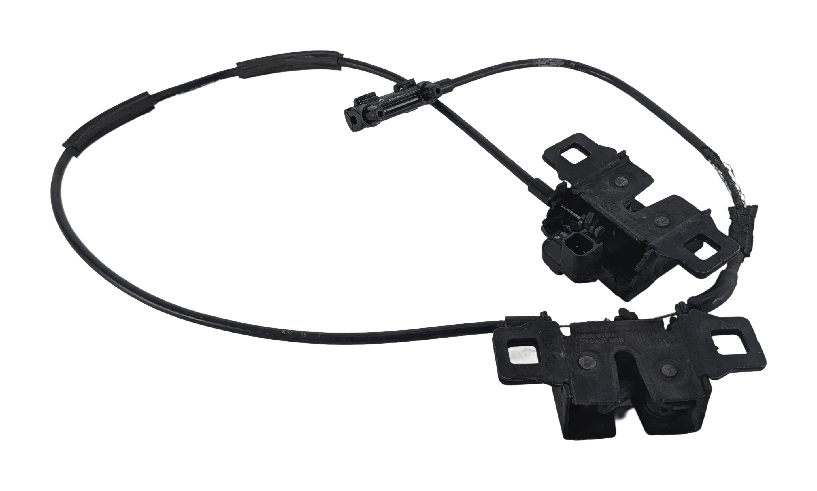 2017 LAND ROVER DISCOVERY L462 FRONT HOOD LID LOCK LATCH CABLE SET/2 — exact item pictured