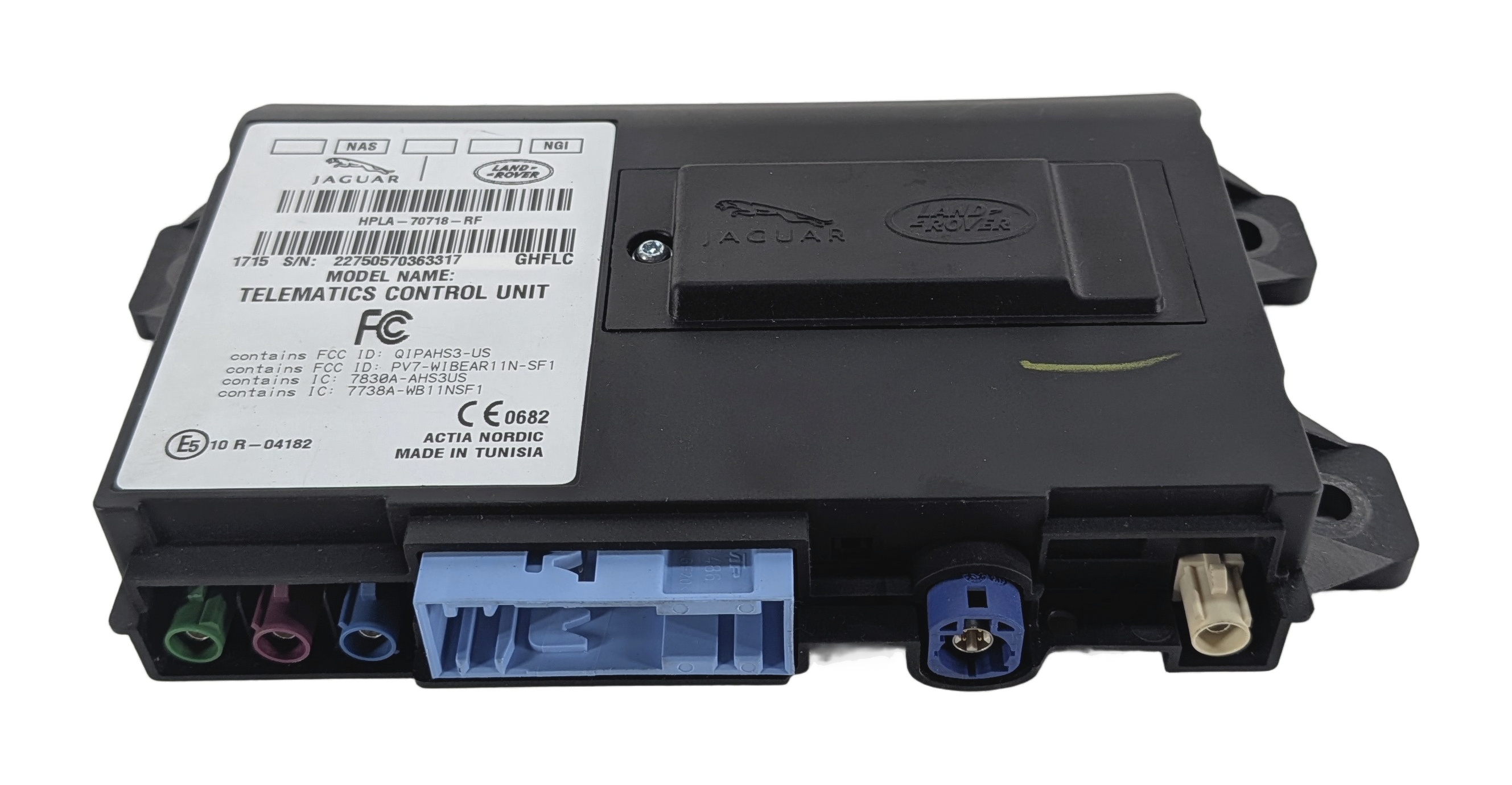 2017 LAND ROVER DISCOVERY L462 TELEMATICS CONTROL UNIT MODULE COMPUTER — exact item pictured