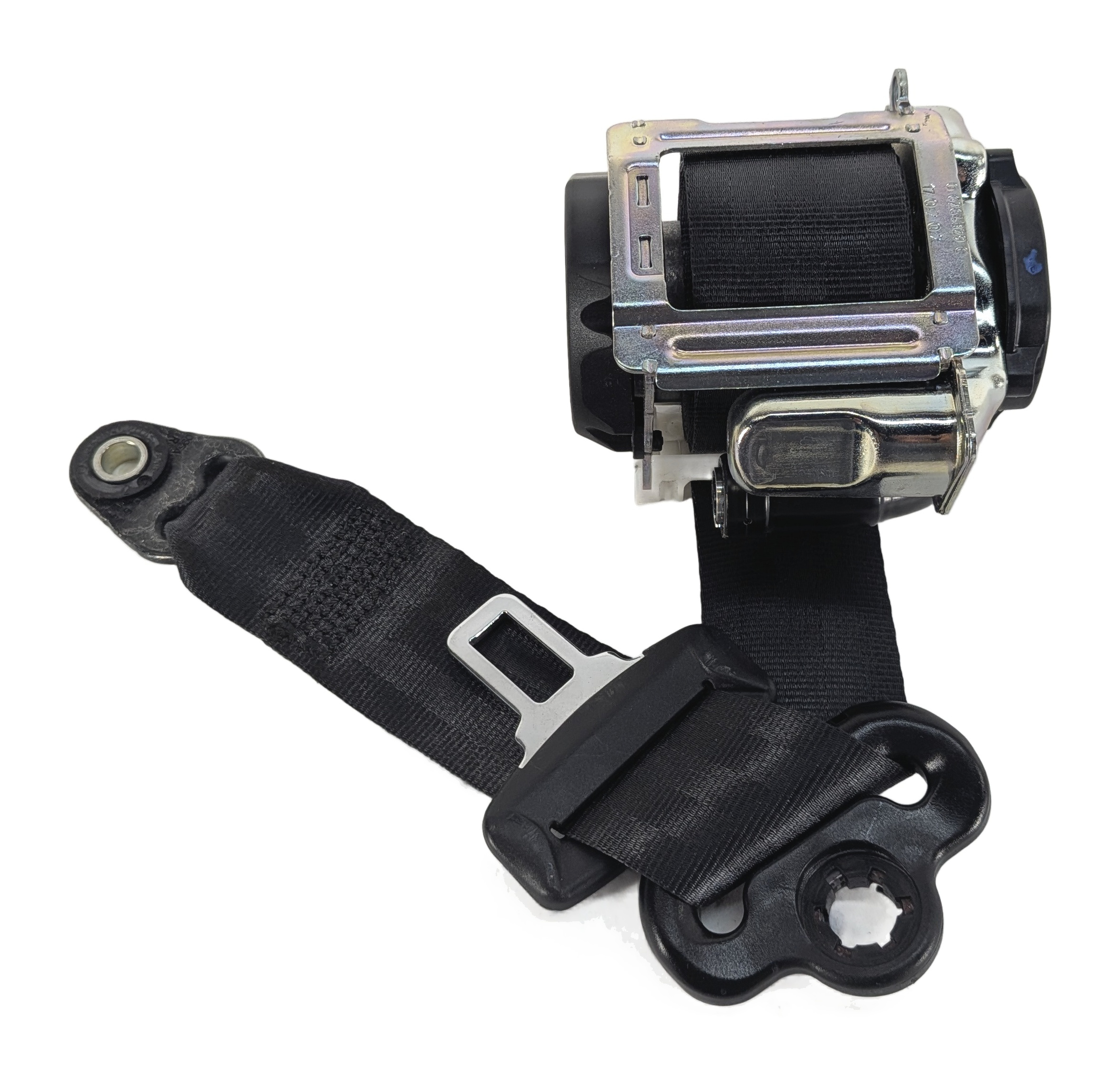 17 ROVER DISCOVERY L462 REAR LEFT 3RD ROW SEATBELT RETRACTOR (Black) — exact item pictured