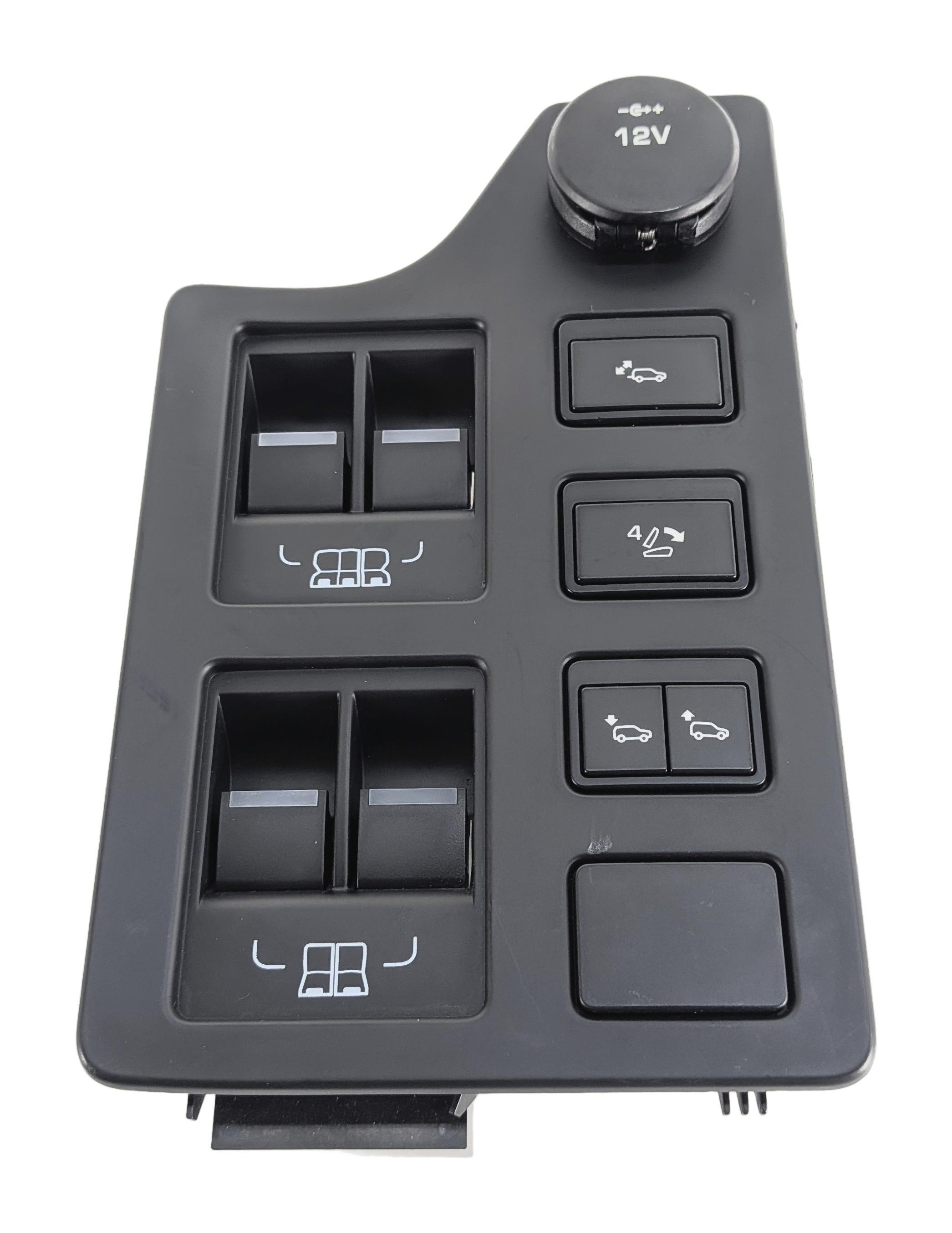 2017 ROVER DISCOVERY L462 REAR CARGO SEAT SUSPENSION CONTROL SWITCH PANEL — exact item pictured