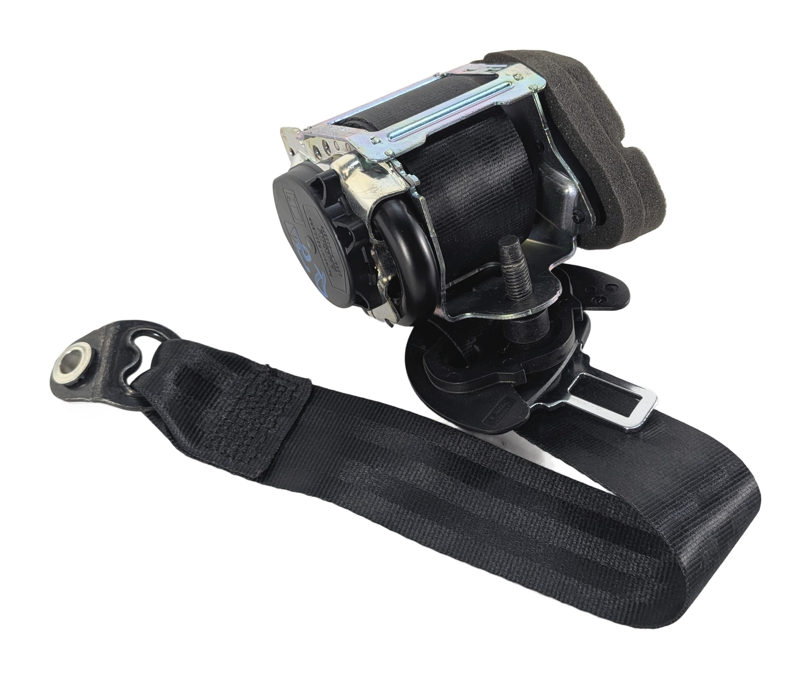 2017 ROVER DISCOVERY L462 REAR RIGHT 2ND ROW SEATBELT RETRACTOR (Black) — exact item pictured