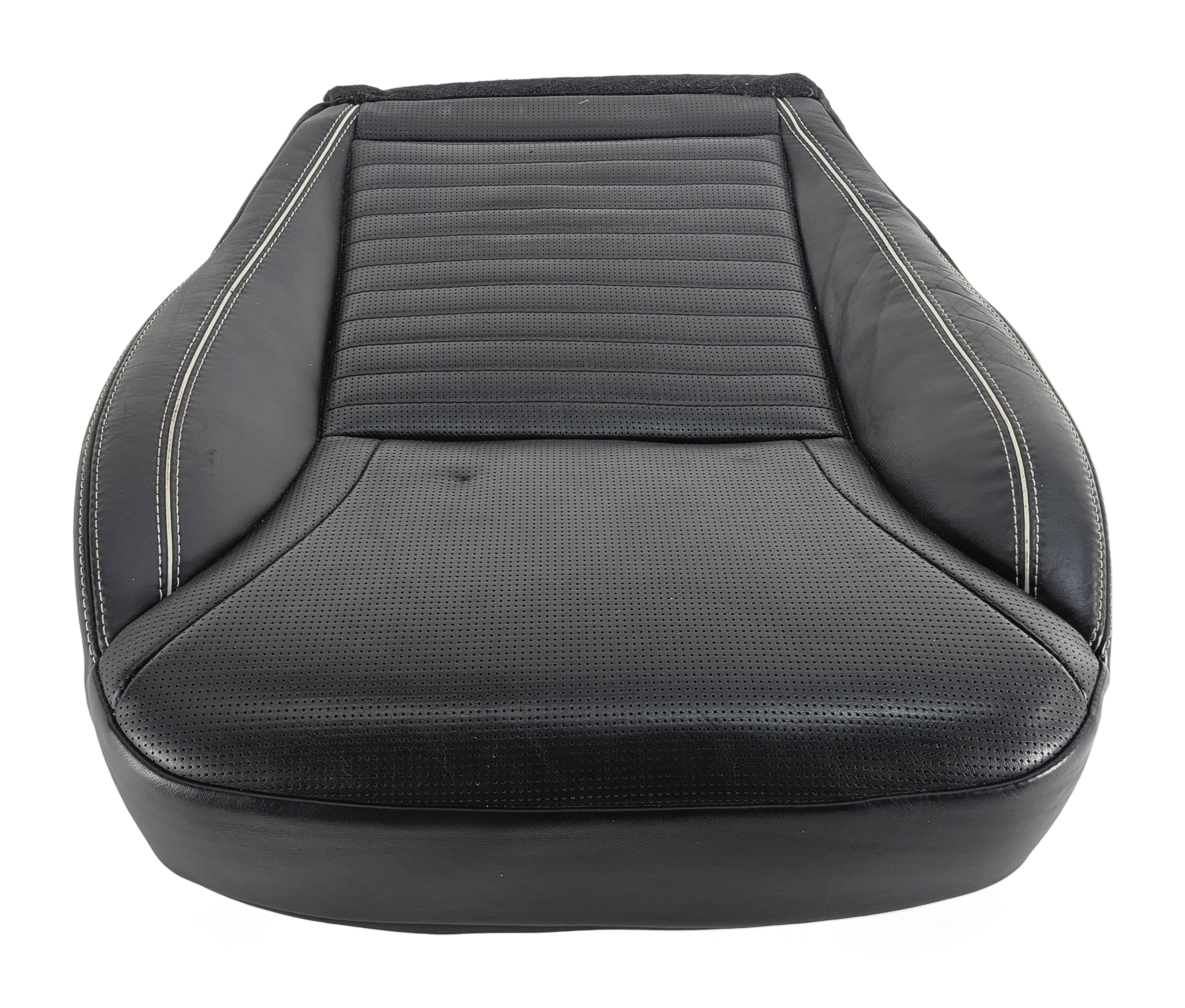 17 ROVER DISCOVERY L462 FRONT LEFT DRIVER SEAT BOTTOM CUSHION (Black) — exact item pictured