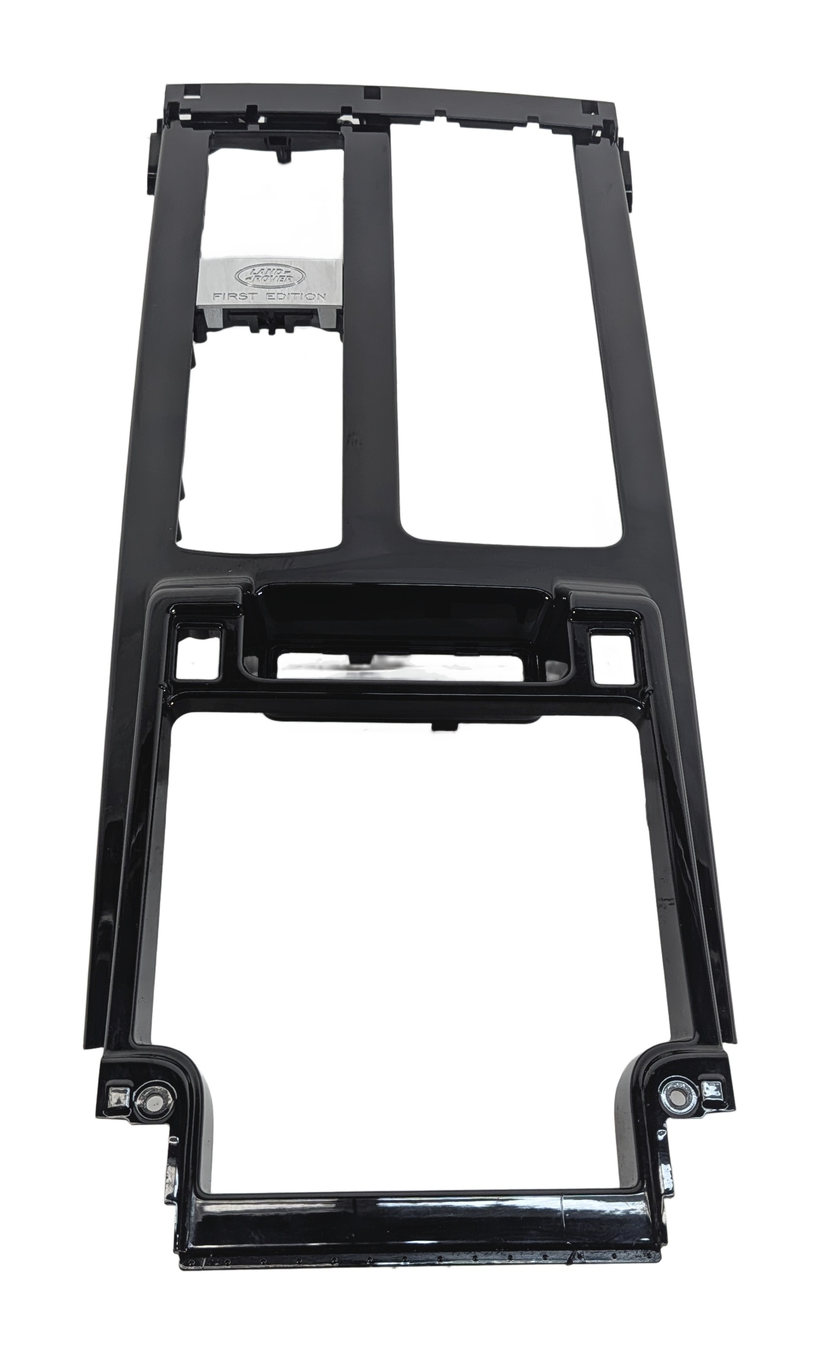 17 ROVER DISCOVERY L462 FRONT CENTER CONSOLE TRIM FINISH PANEL (GLOSS BLACK) — exact item pictured