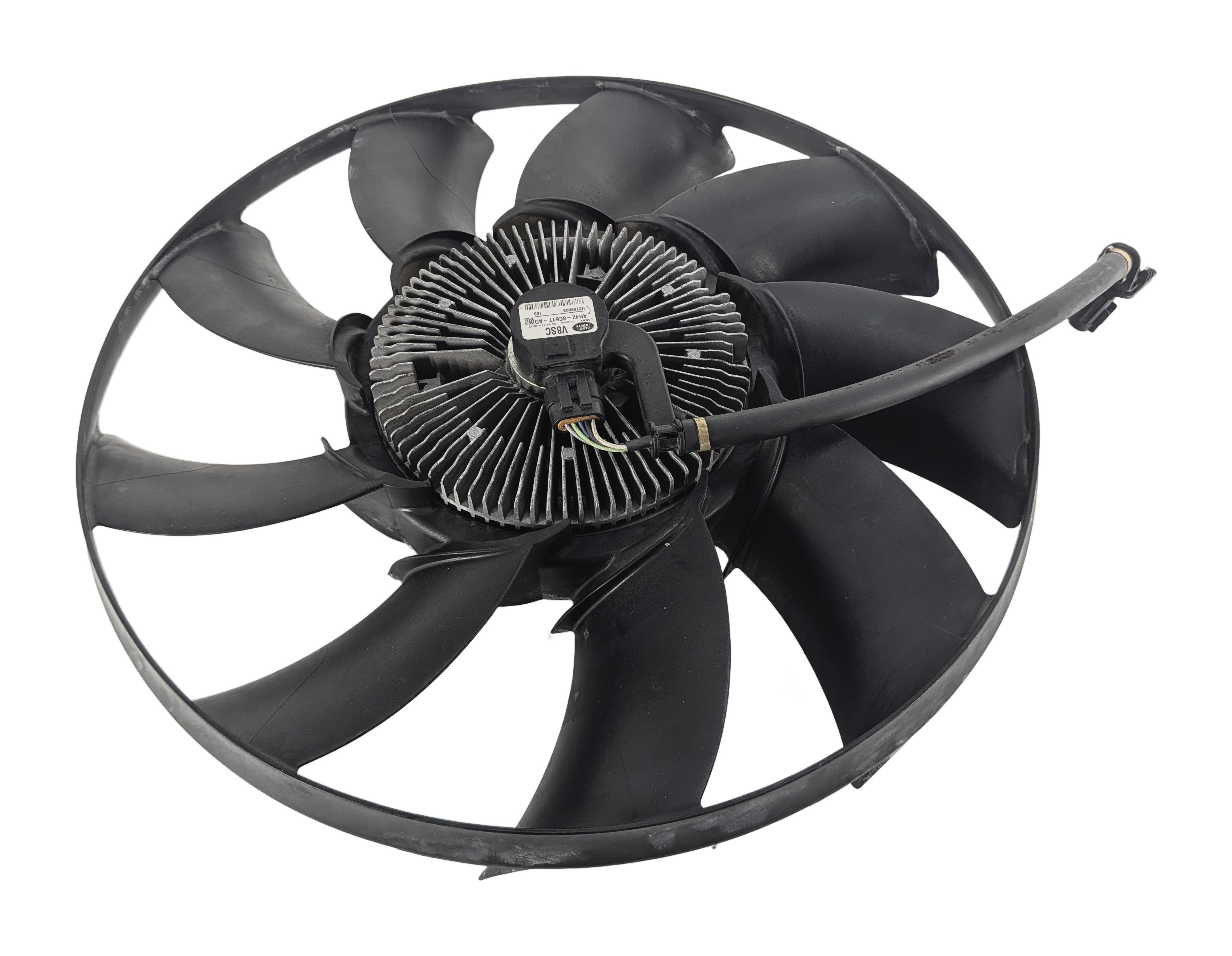 10-18 RANGE ROVER SPORT (L320 L322 L405 L494) SUPERCHARGED COOLING FAN w/ CLUTCH — exact item pictured