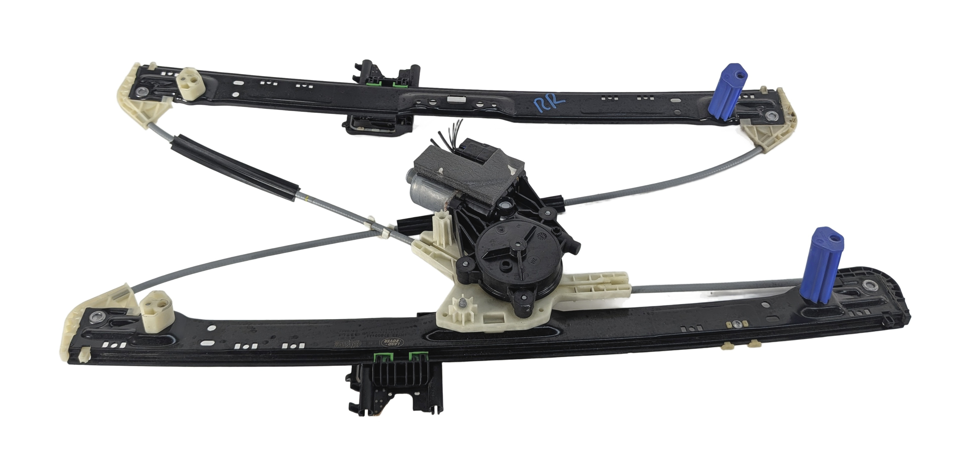 17-21 LAND ROVER DISCOVERY L462 REAR RIGHT DOOR WINDOW REGULATOR w/ MOTOR — exact item pictured