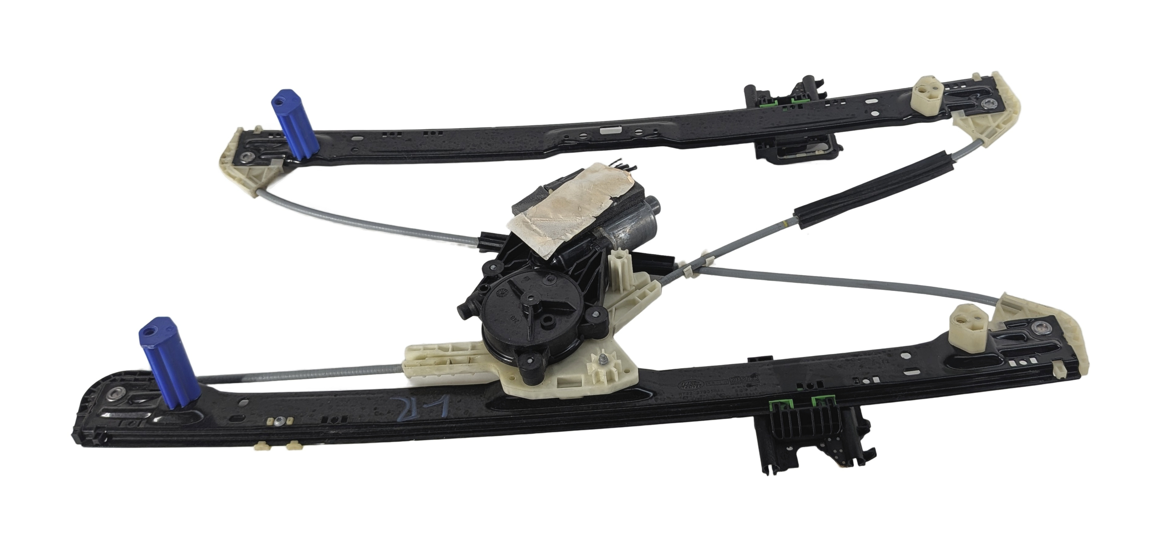 17-21 LAND ROVER DISCOVERY L462 REAR LEFT DOOR WINDOW REGULATOR w/ MOTOR — exact item pictured