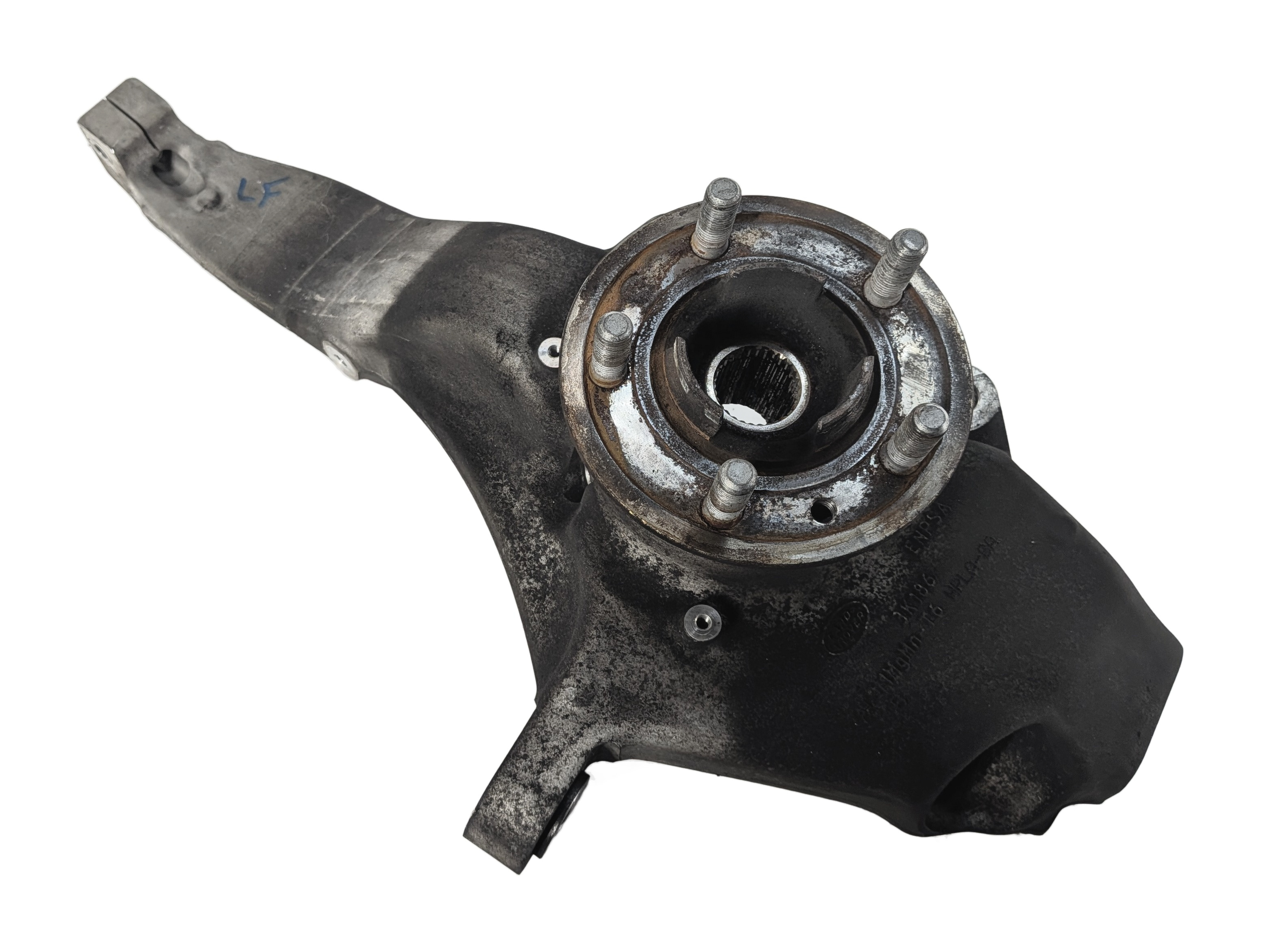 2017-2020 LAND ROVER DISCOVERY L462 FRONT LEFT DRIVER SPINDLE KNUCKLE — exact item pictured