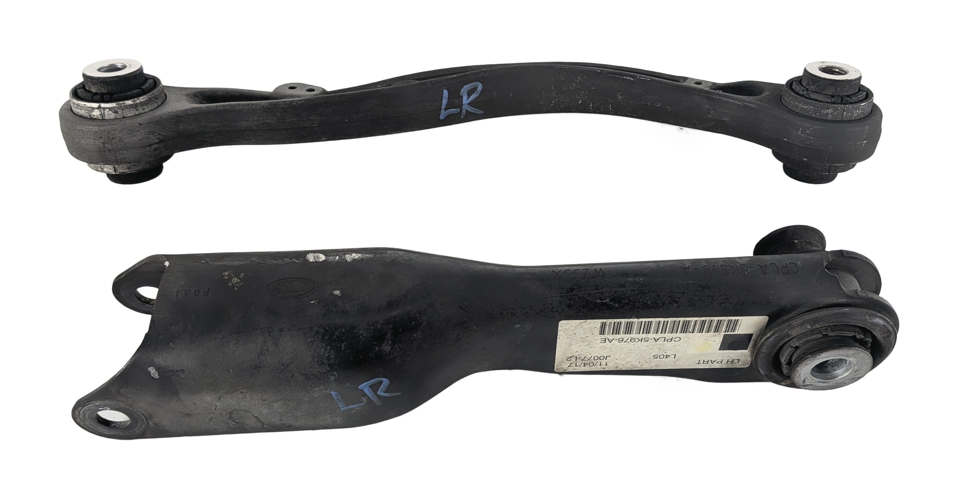 2017 ROVER DISCOVERY L462 REAR LEFT LOWER UPPER CONTROL ARM SET/2 — exact item pictured