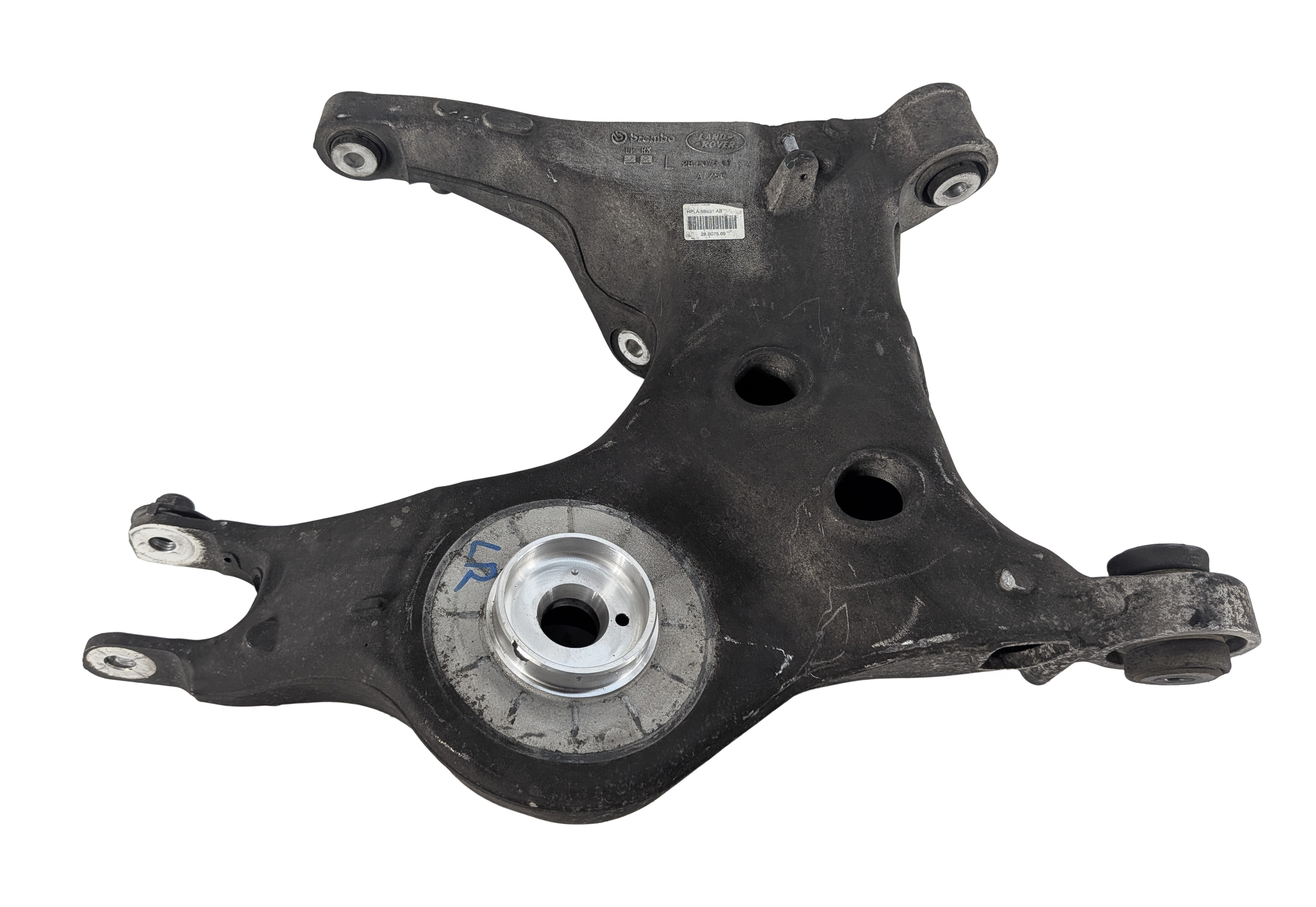 17-20 LAND ROVER DISCOVERY L462 REAR LEFT DRIVER CONTROL ARM SET/3 — exact item pictured